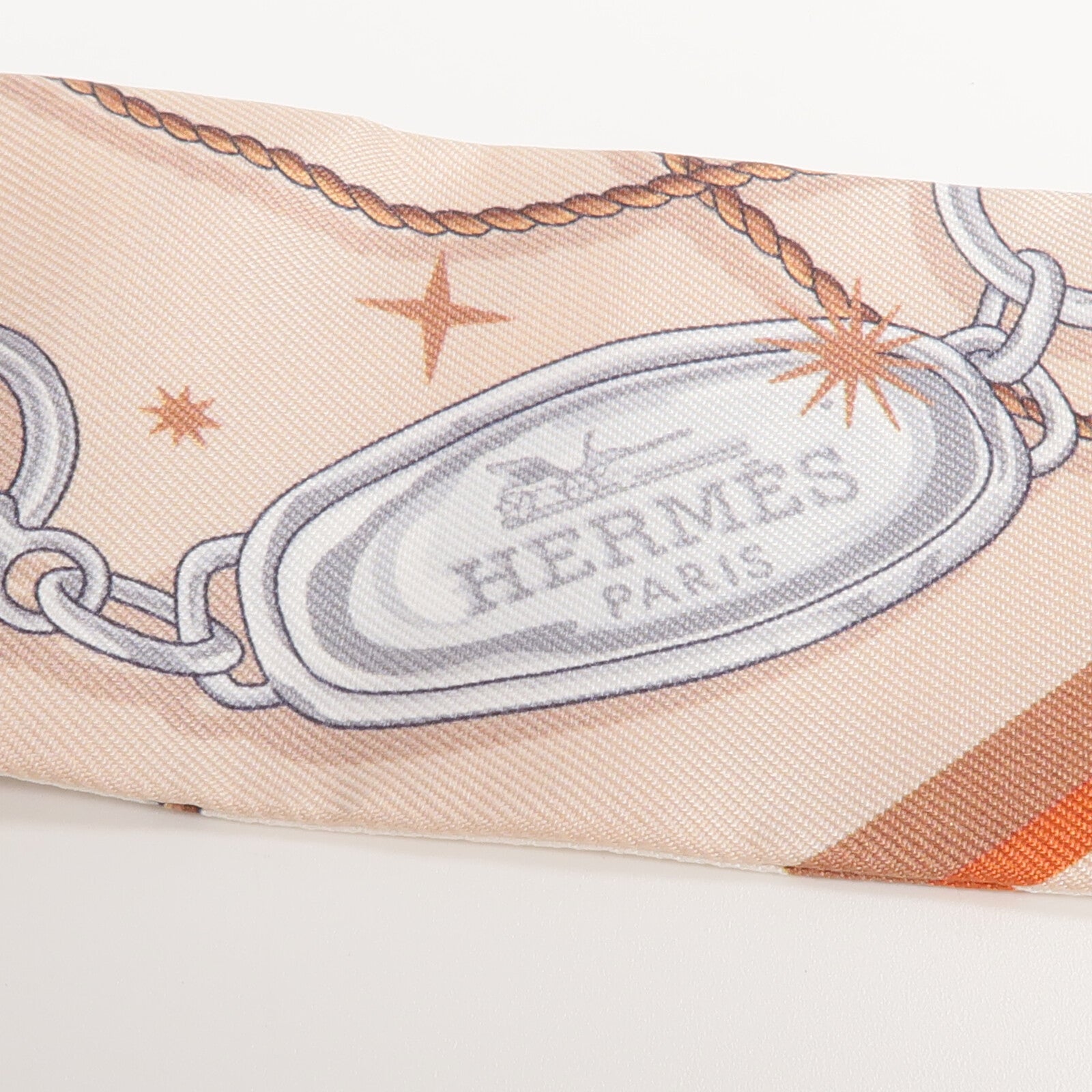 HERMES 絲質Twilly絲巾