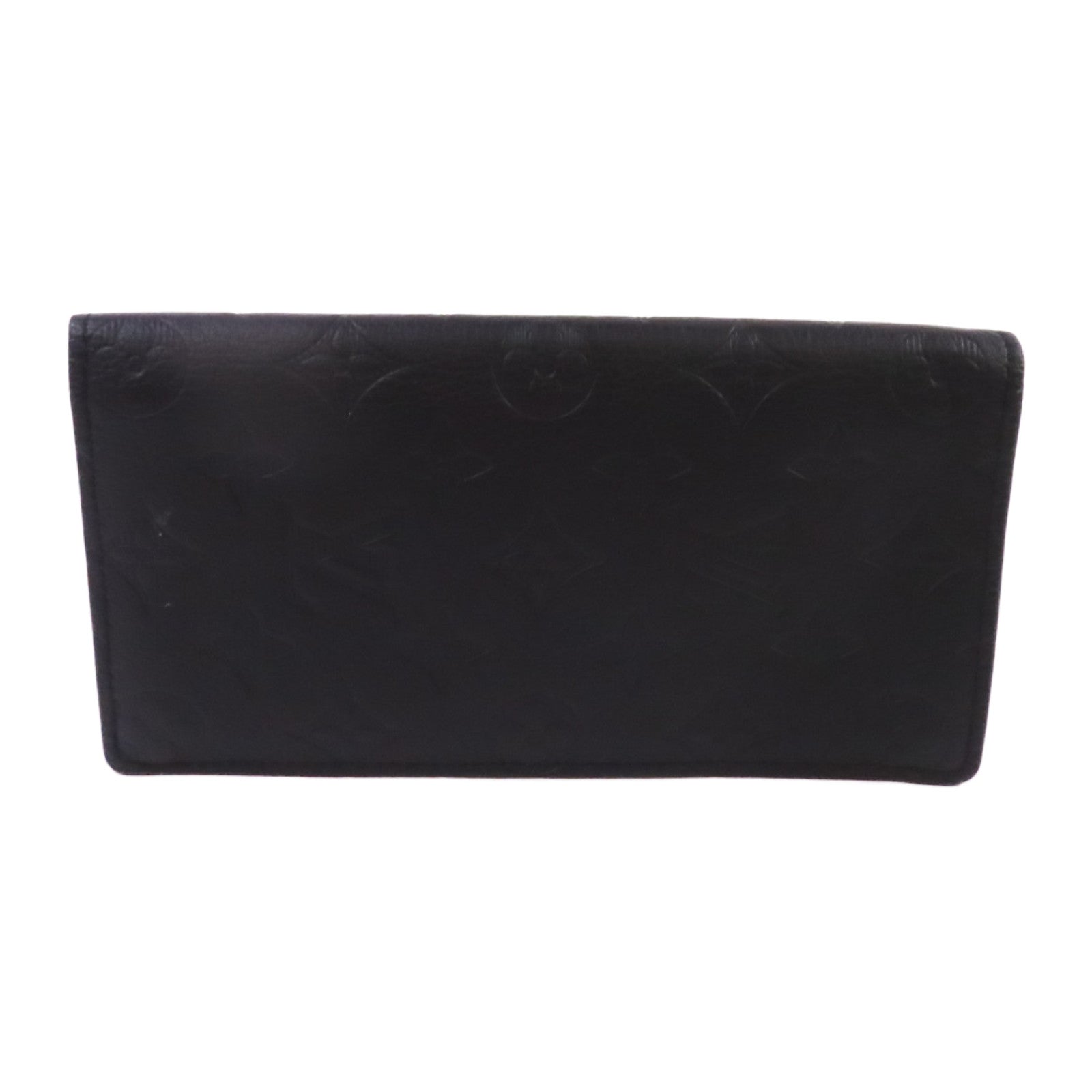 LOUIS VUITTON Monogram Shadow Brazza Wallet長錢包黑色