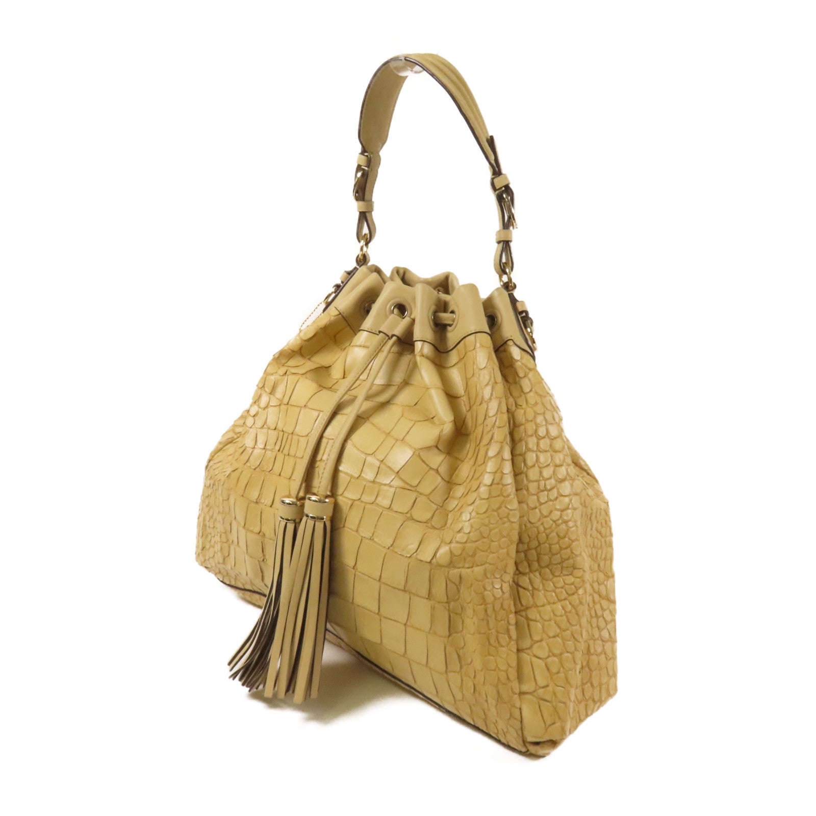 COACH 牛皮皮革2way Shoulder Bag金扣手挽肩背兩用袋