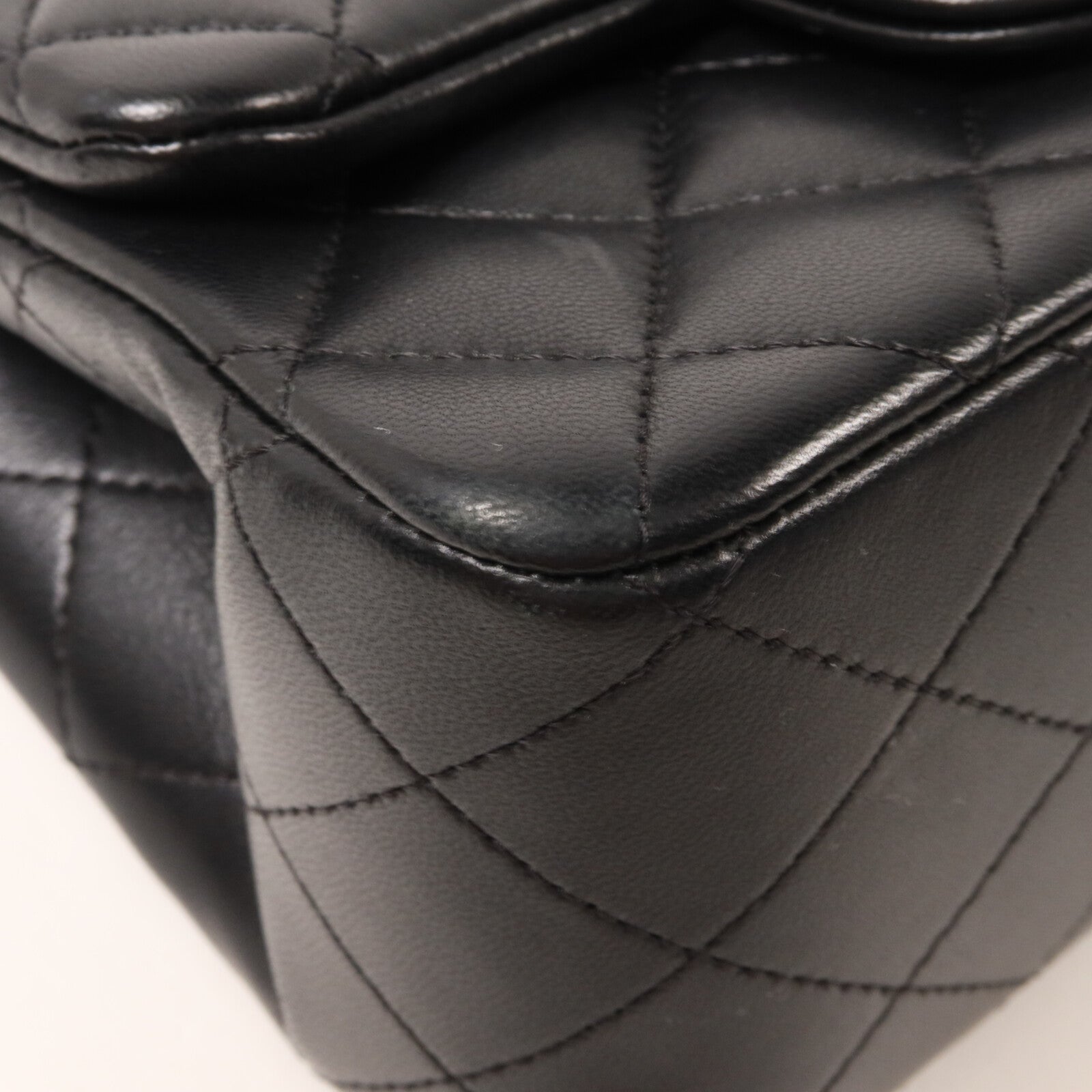 CHANEL 羊皮皮革Mini Classic 17鏈帶肩背袋