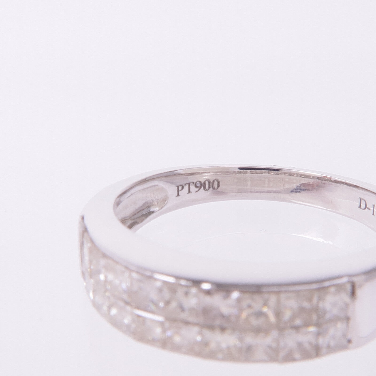 JEWELRY PT900鉑金Diamond Ring鑽石戒指US#7.5