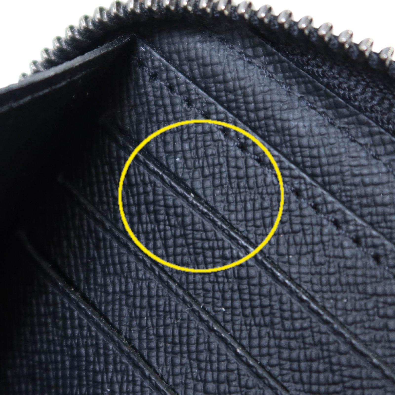 LOUIS VUITTON Monogram Eclipse Zippy Wallet Horizontal銀扣長錢包