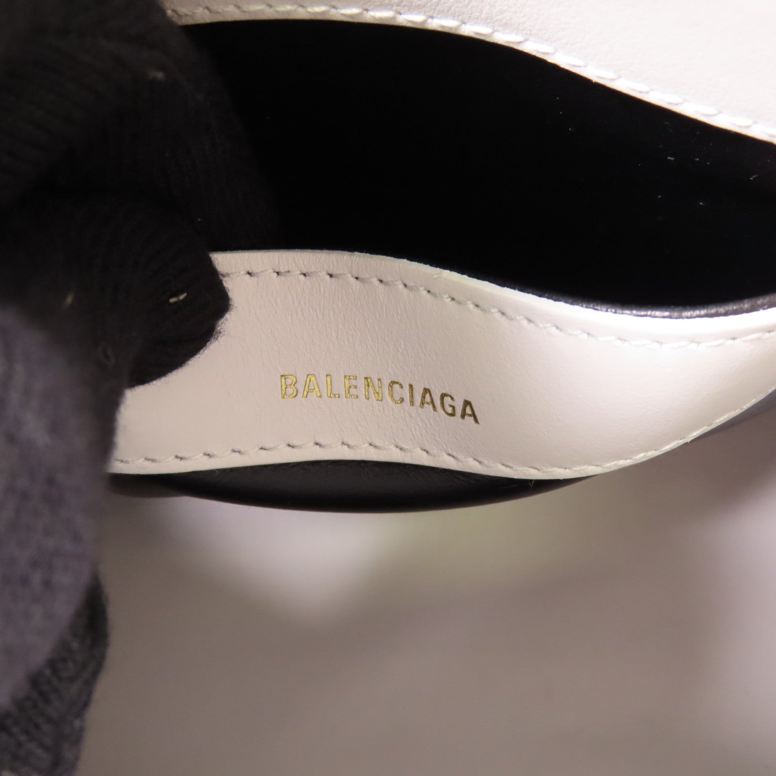 BALENCIAGA 牛皮皮革Ville XXS銀扣手挽肩背兩用袋