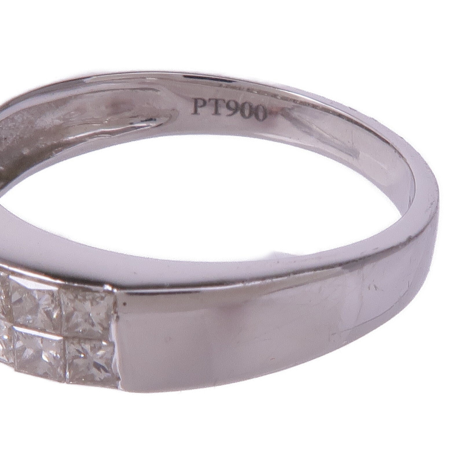 JEWELRY PT900鉑金Diamond Ring鑽石戒指US#7.5