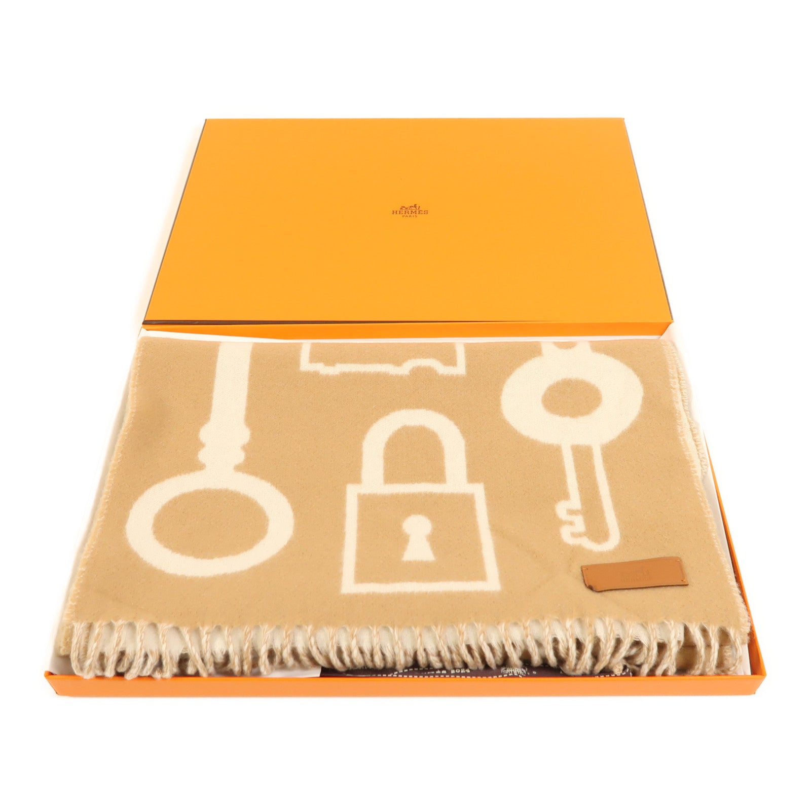 HERMES 羊絨Scarf圍巾