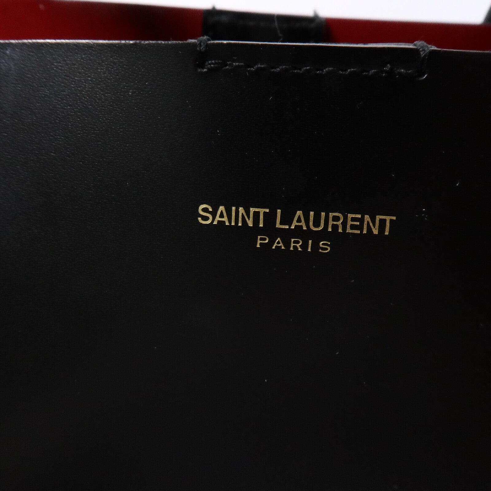 SAINT LAURENT 牛皮皮革Tote Bag手挽袋