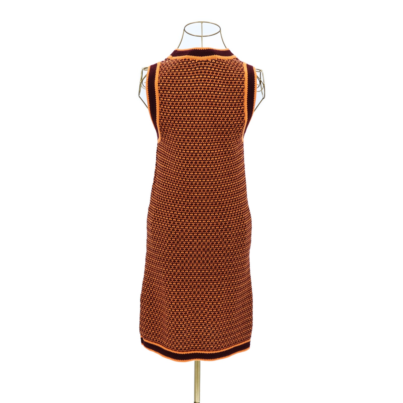 CHANEL Cashmere Sleeveless Knee-Length Knit Dress連身裙