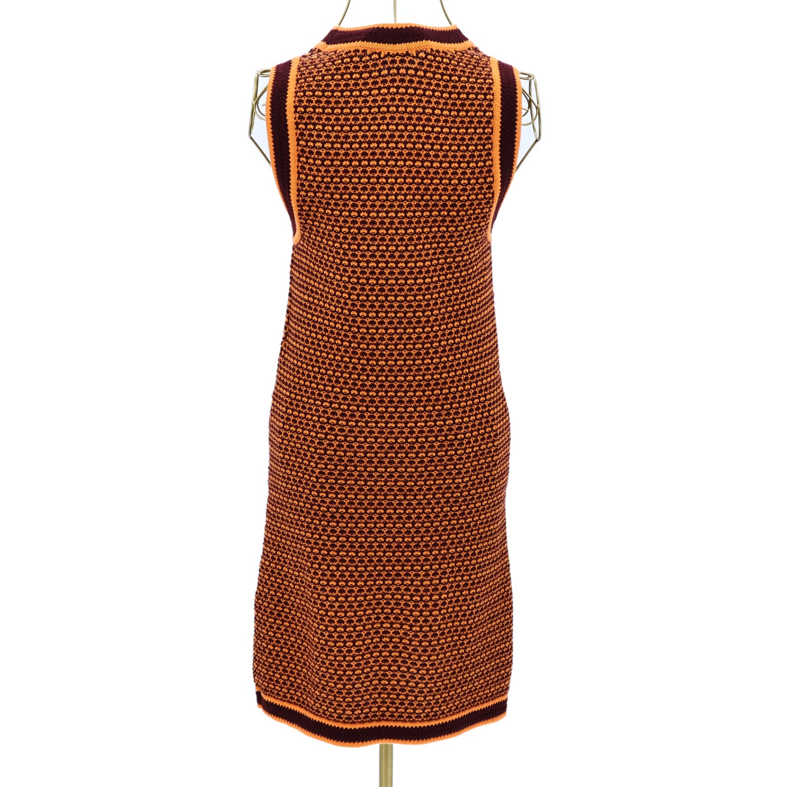 CHANEL Cashmere Sleeveless Knee-Length Knit Dress連身裙