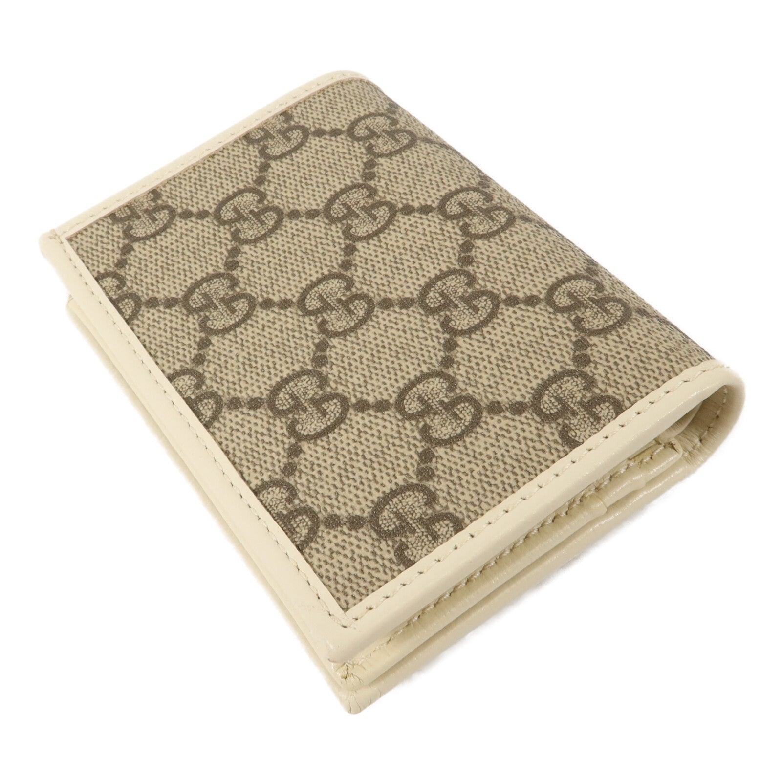 GUCCI 塗層帆布Horsebit 1955 Bifold Wallet錢包