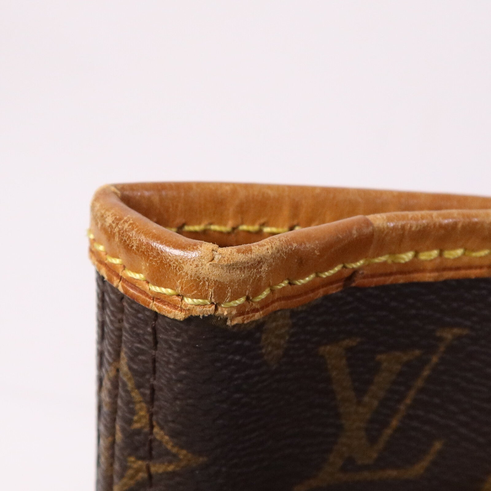 LOUIS VUITTON Monogram Neverfull MM金扣手挽袋