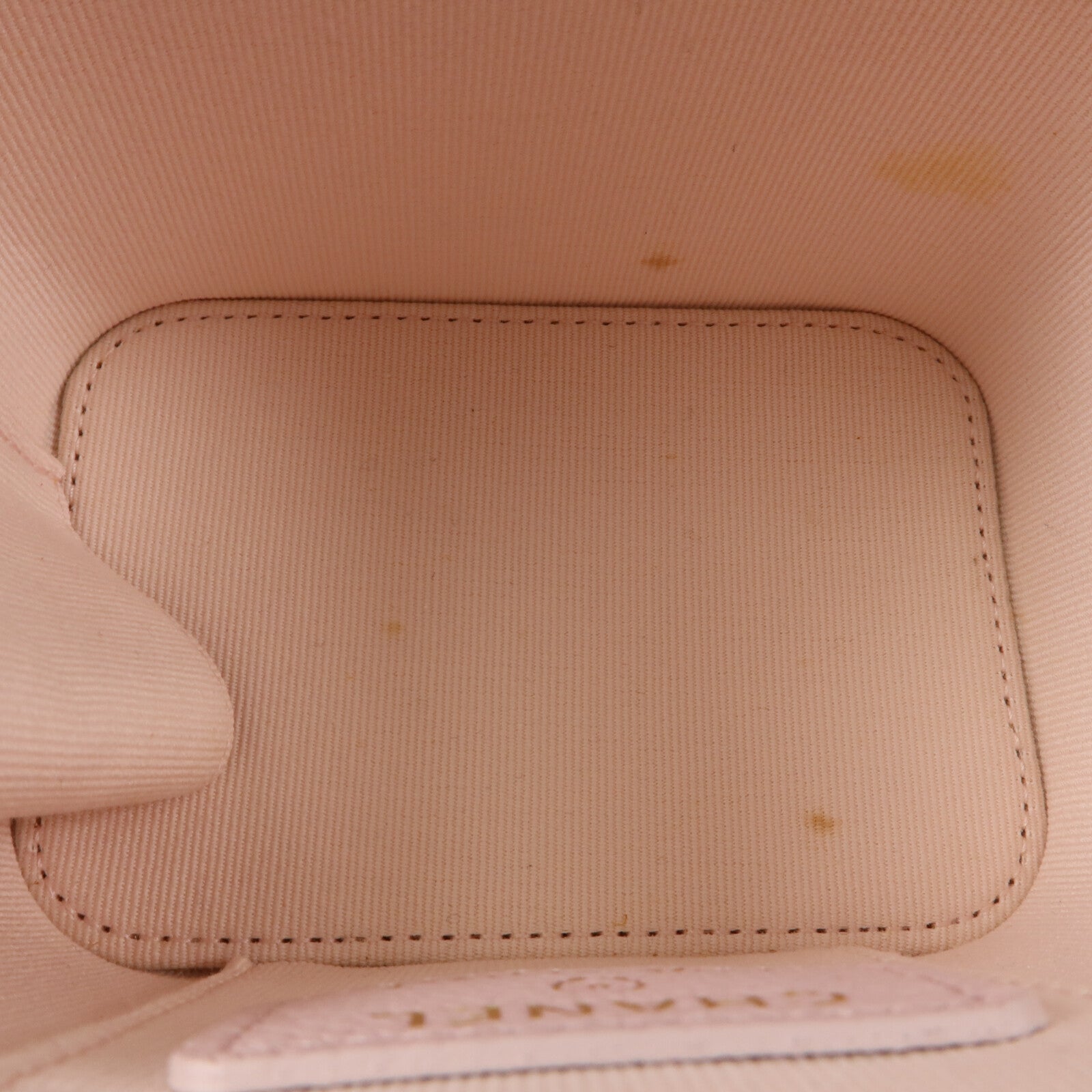 CHANEL Grained Calfskin Mini Vanity Shoulder鏈帶肩背袋
