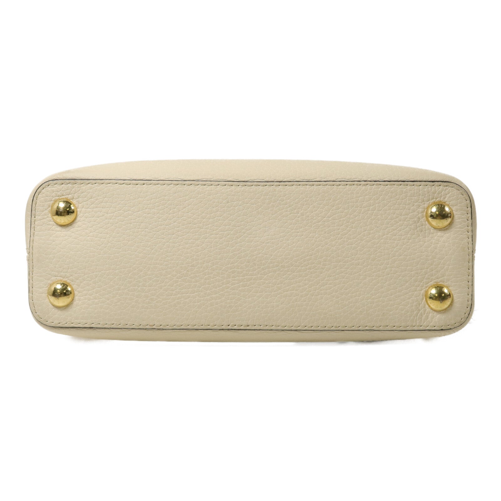 LOUIS VUITTON 牛皮皮革Capucines BB手挽肩背兩用袋