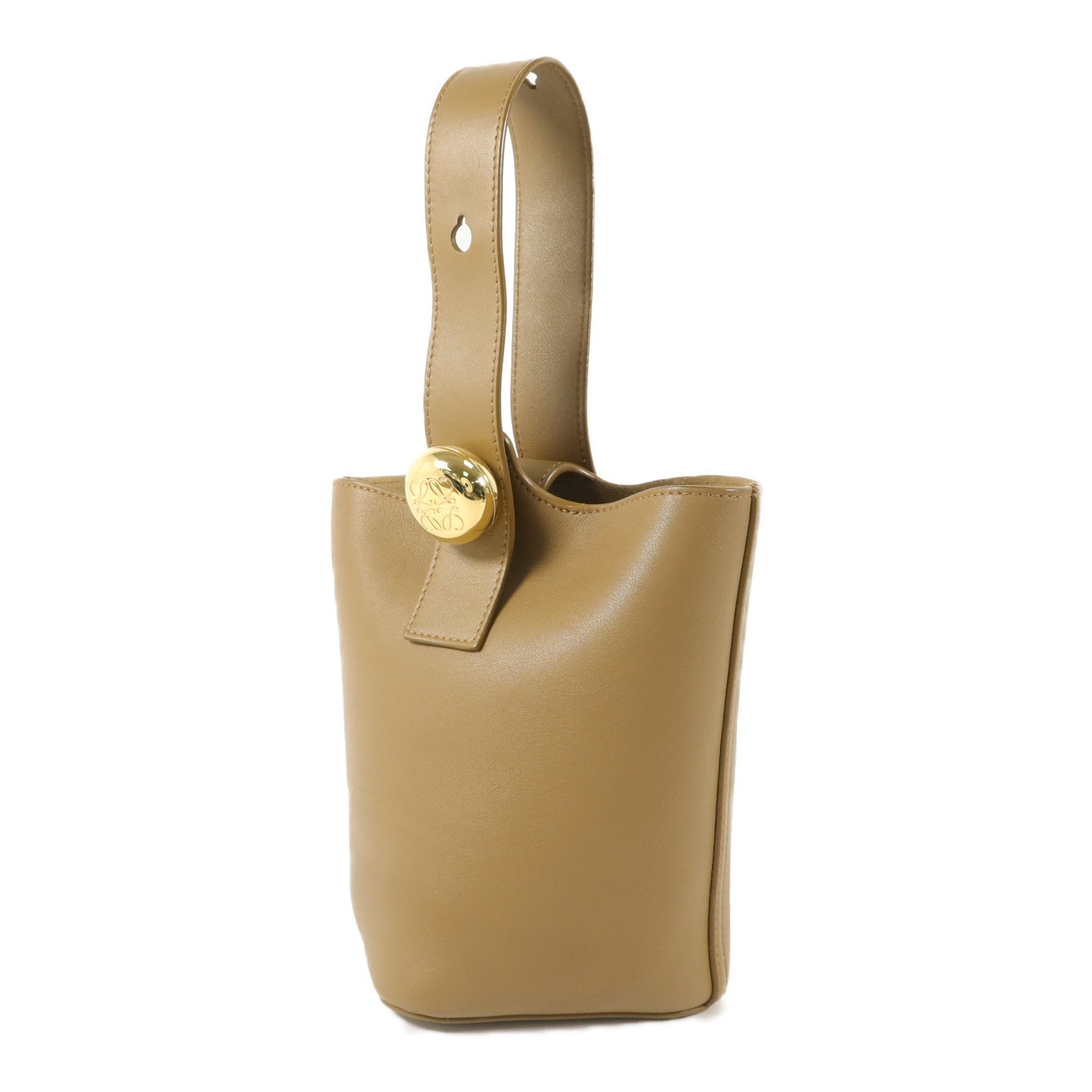 LOEWE 牛皮皮革Pebble Bucket Mini手挽肩背兩用袋