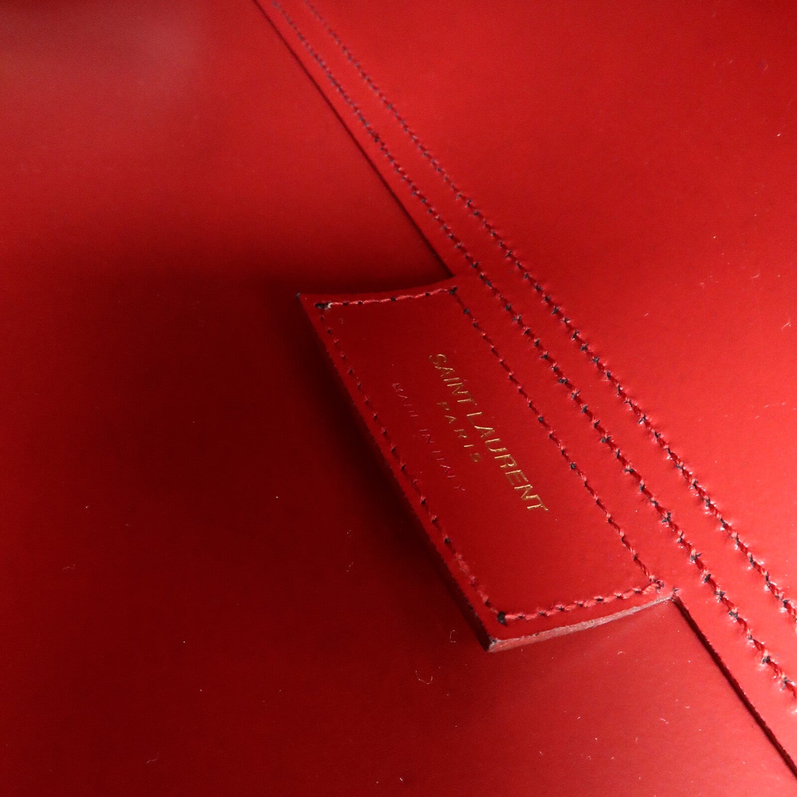 SAINT LAURENT 牛皮皮革Tote Bag手挽袋