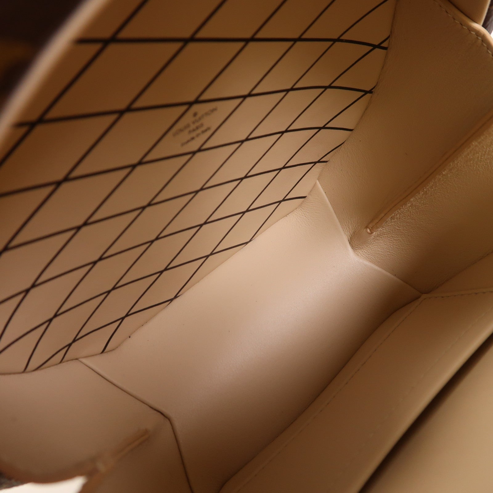 LOUIS VUITTON Monogram Petite Boite Chapeau金扣手挽肩背兩用袋