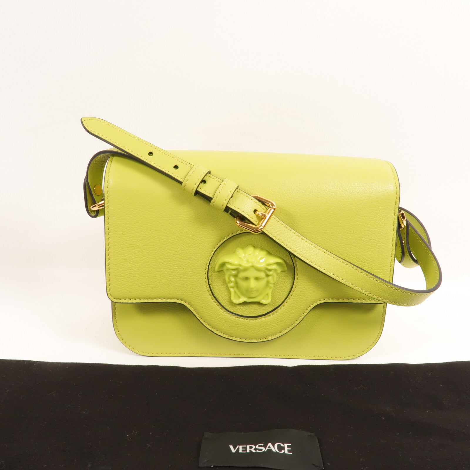 VERSACE 牛皮皮革Shoulder Bag肩背袋