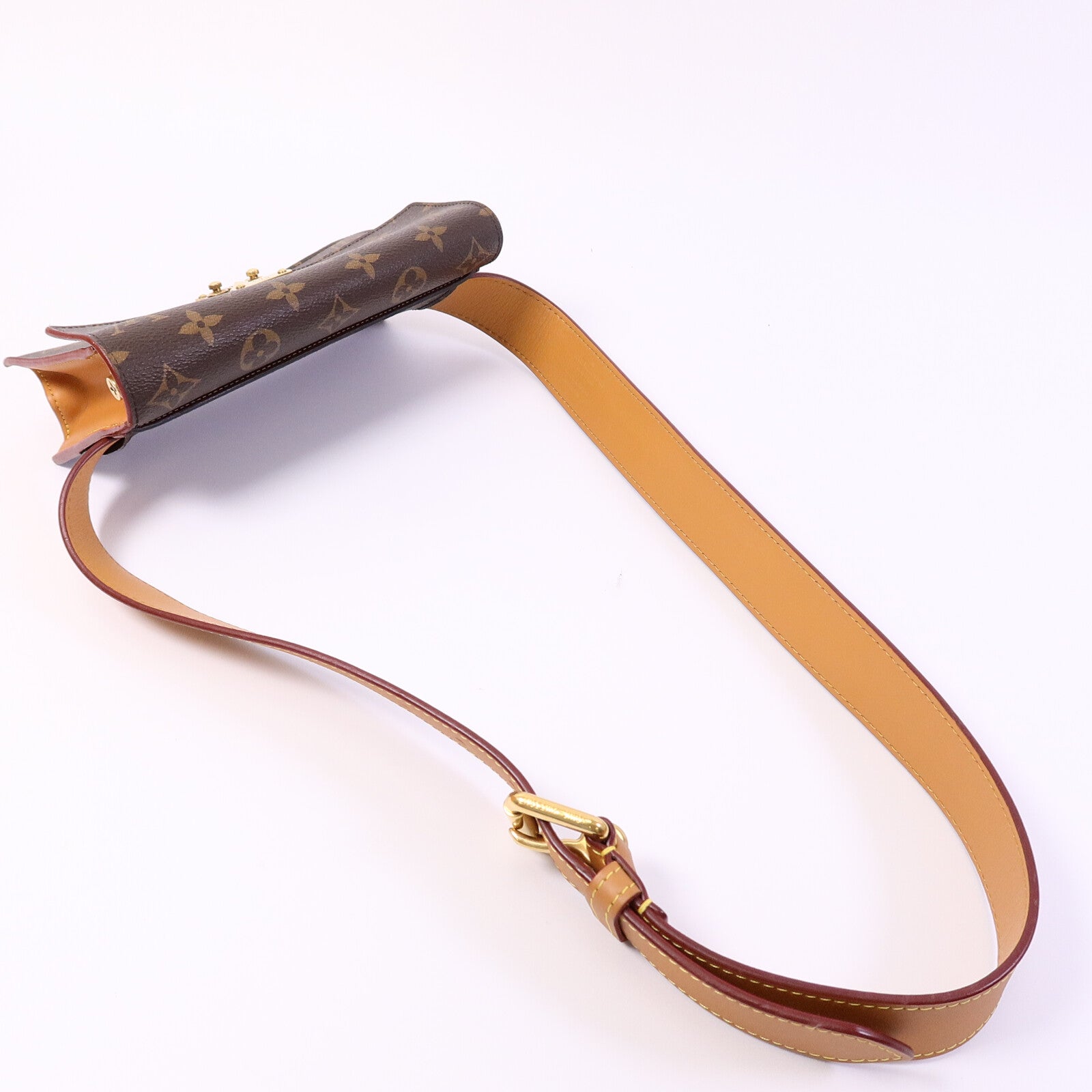 LOUIS VUITTON Monogram S Lock Belt Pouch GM腰包