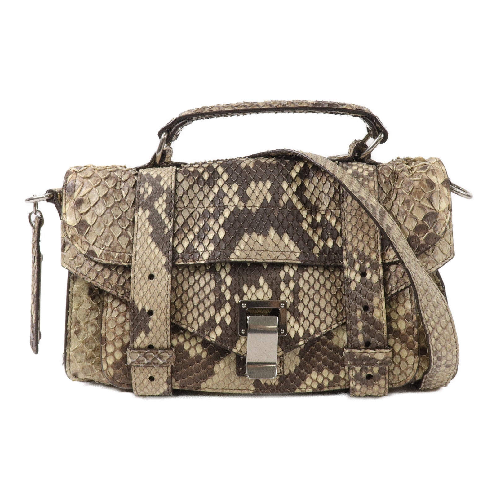 SELECTION 蛇皮皮革Proenza Schouler 2 Way Bag肩背袋