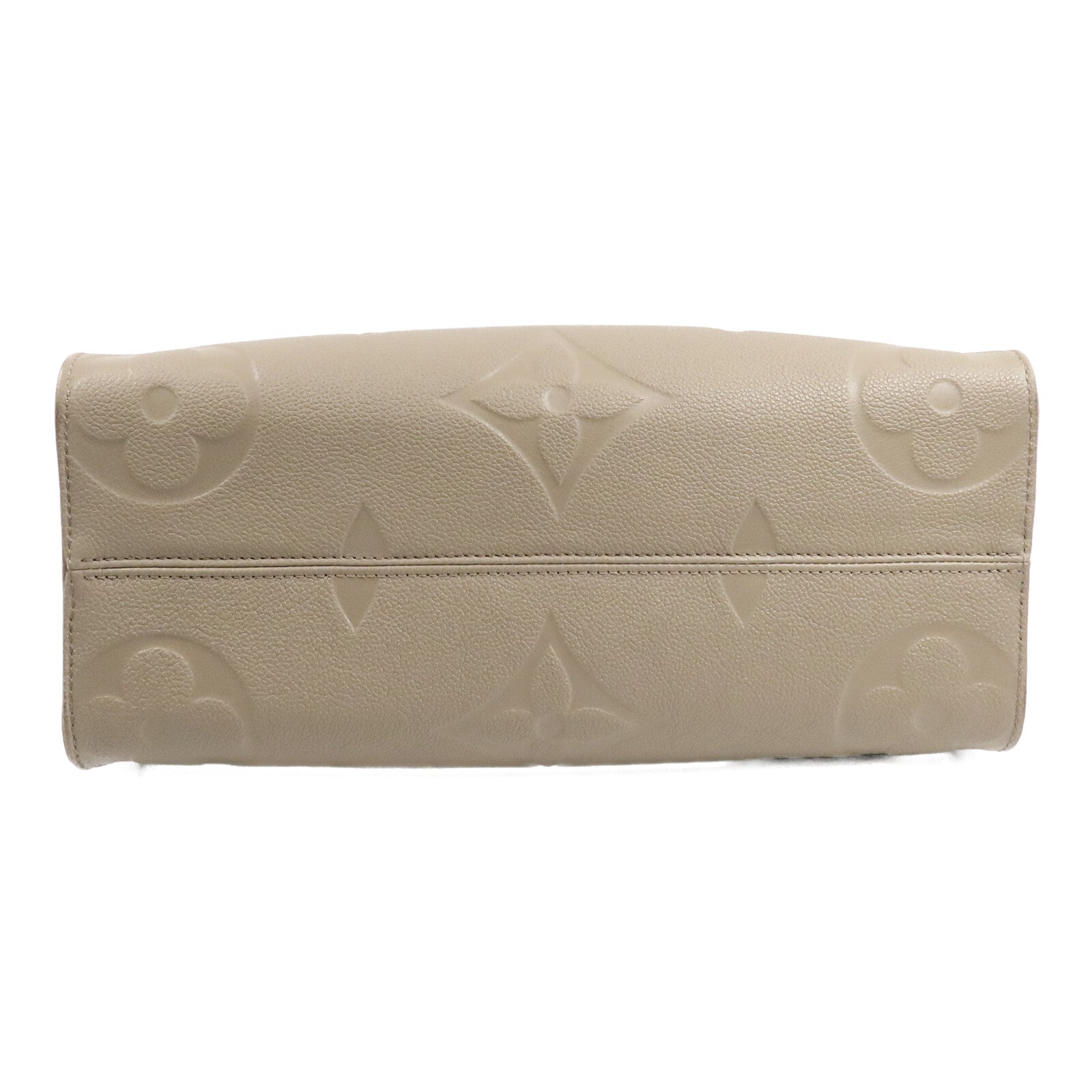 LOUIS VUITTON Monogram Empreinte On The Go MM金扣手挽肩背兩用袋