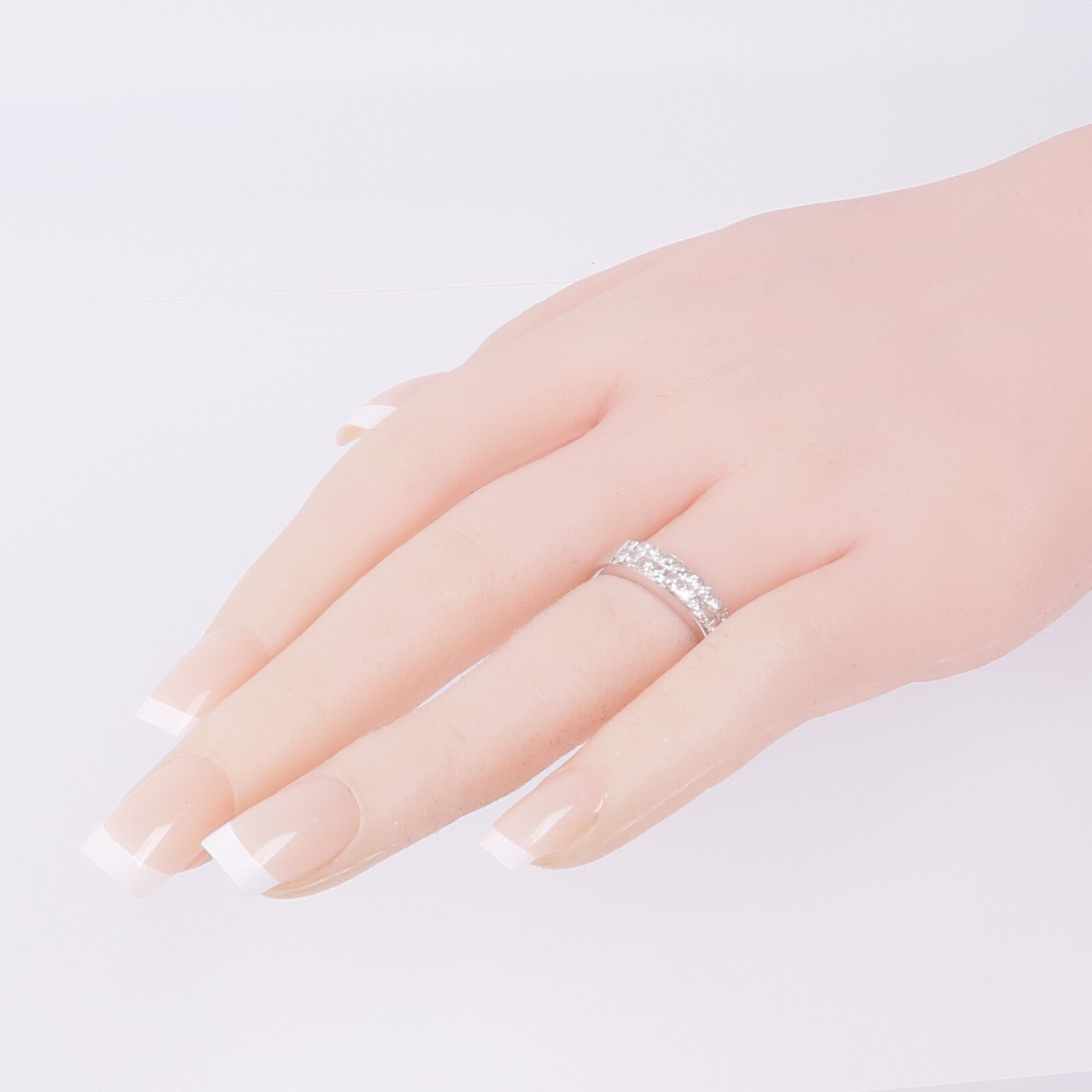JEWELRY PT900鉑金Diamond Ring鑽石戒指US#7.5