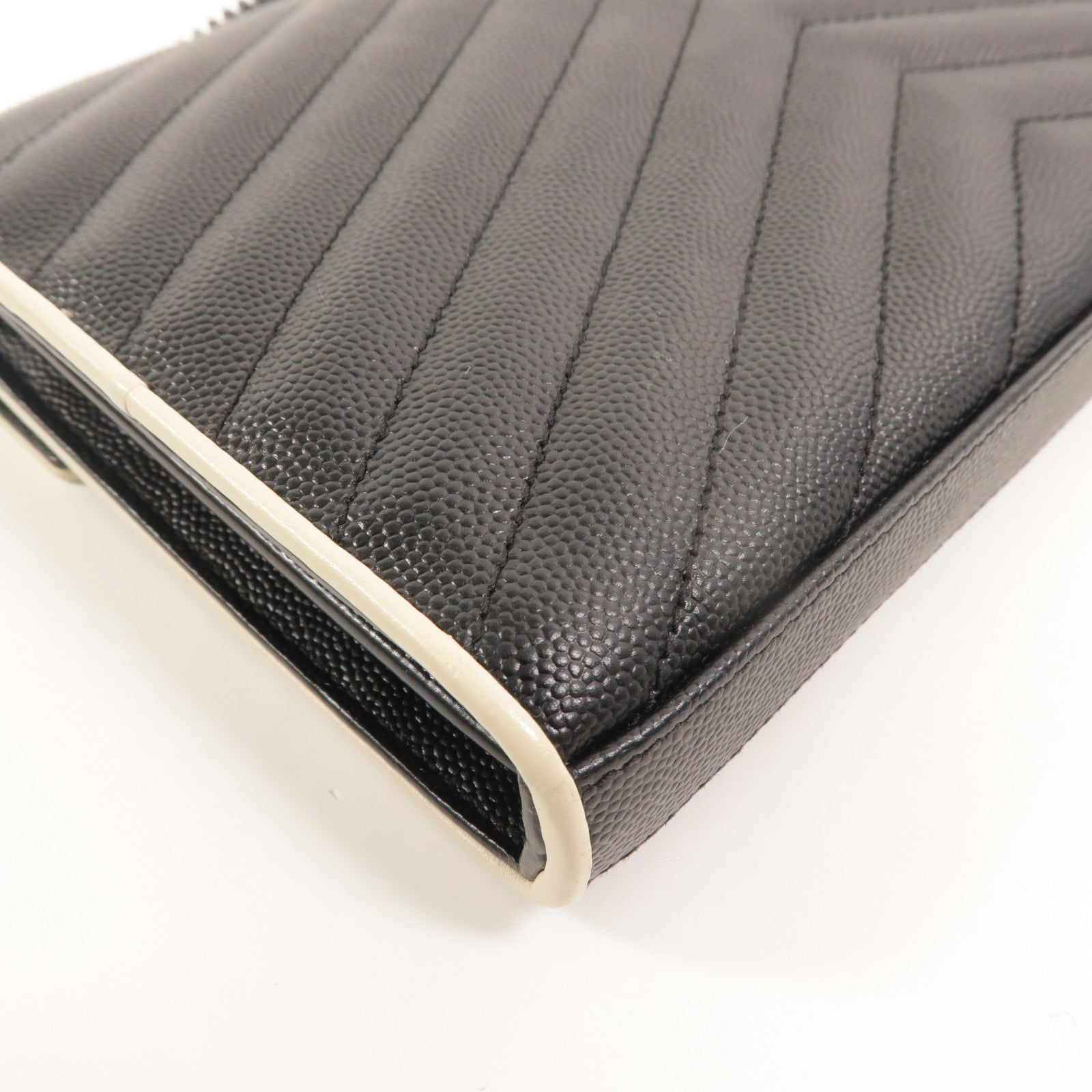 SAINT LAURENT 牛皮皮革Cassandre Chain Wallet肩背袋