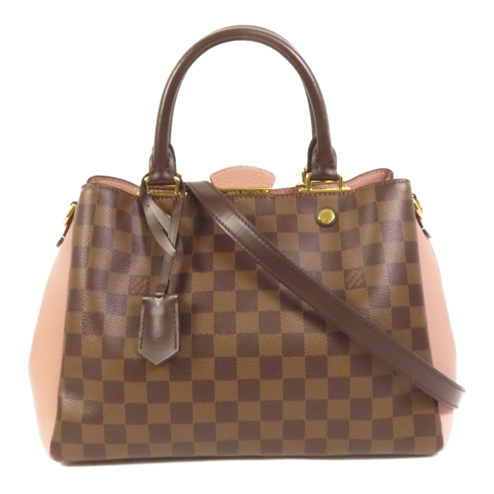 LOUIS VUITTON 【激減優惠】Damier Brittany金扣手挽肩背兩用袋