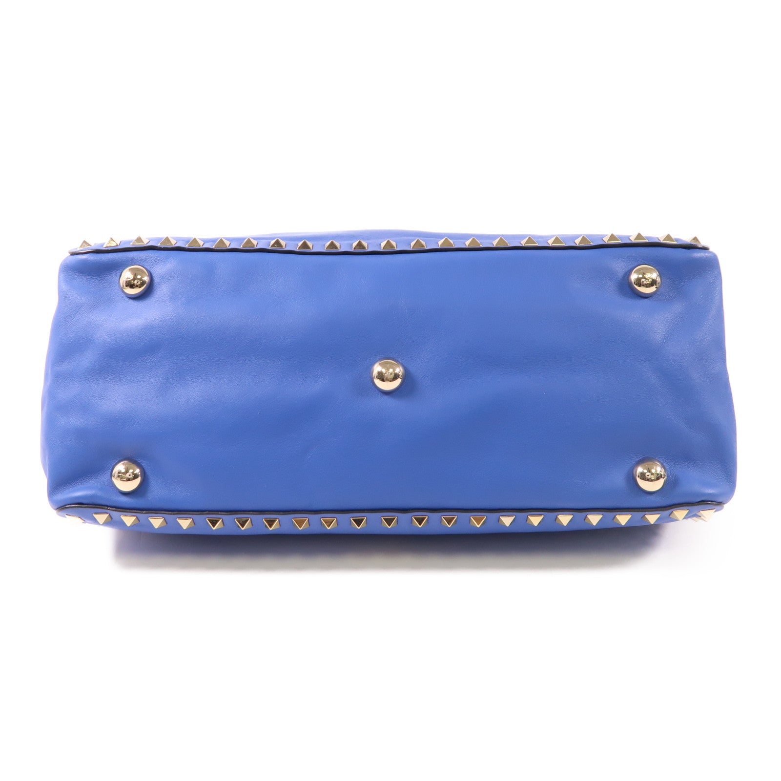 Valentino 【激減優惠】牛皮皮革2 Way Shoulder Bag金扣手挽肩背兩用袋