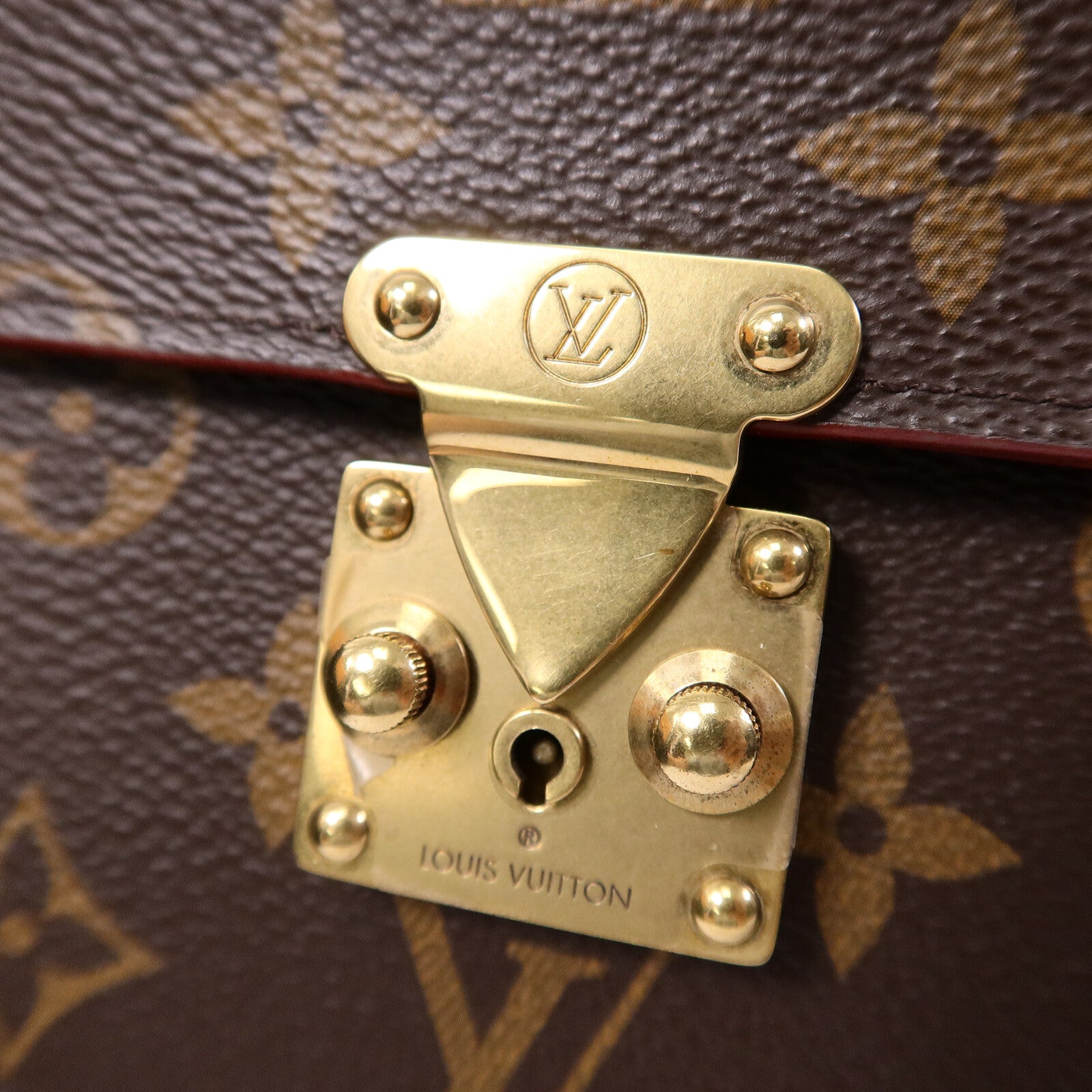LOUIS VUITTON Monogram S Lock Belt Pouch GM腰包