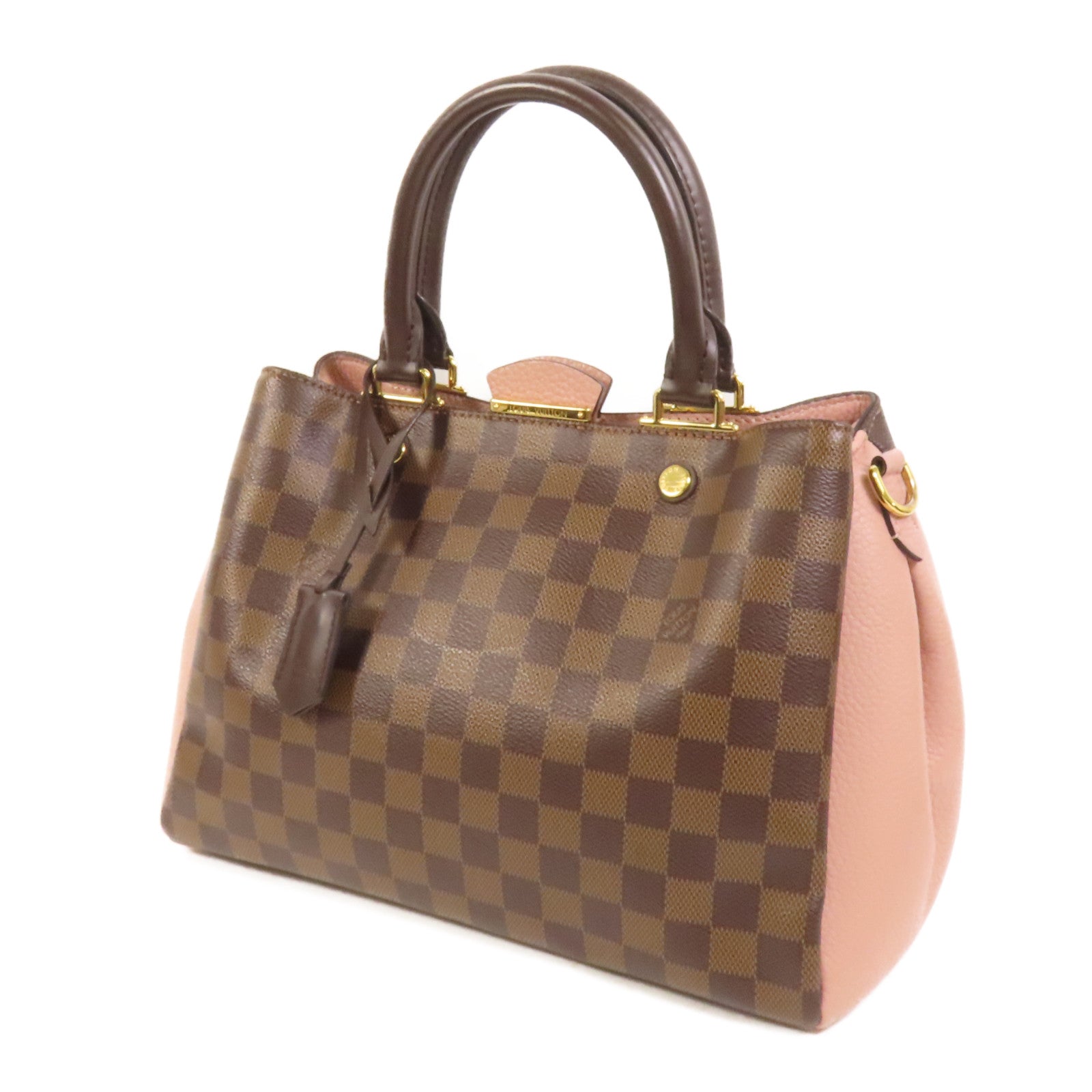 LOUIS VUITTON 【激減優惠】Damier Brittany金扣手挽肩背兩用袋