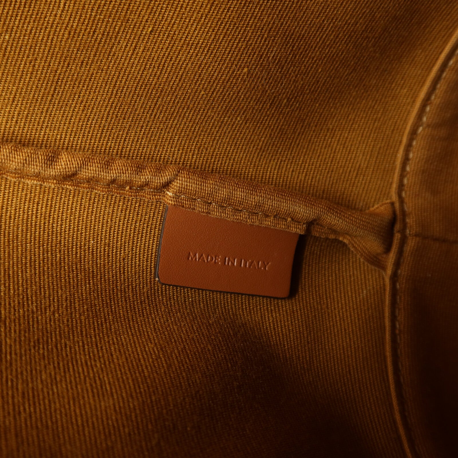 CELINE 塗層帆布Triomphe Bucket金扣肩背袋