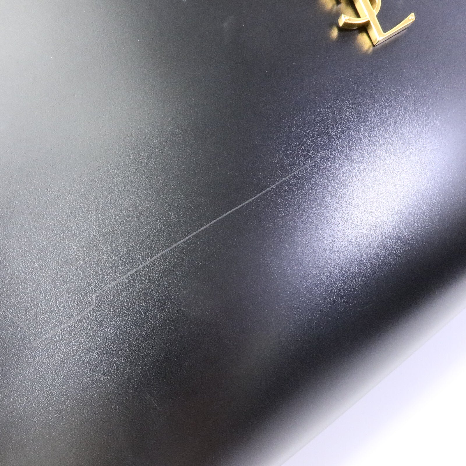 SAINT LAURENT 牛皮皮革Tote Bag手挽袋