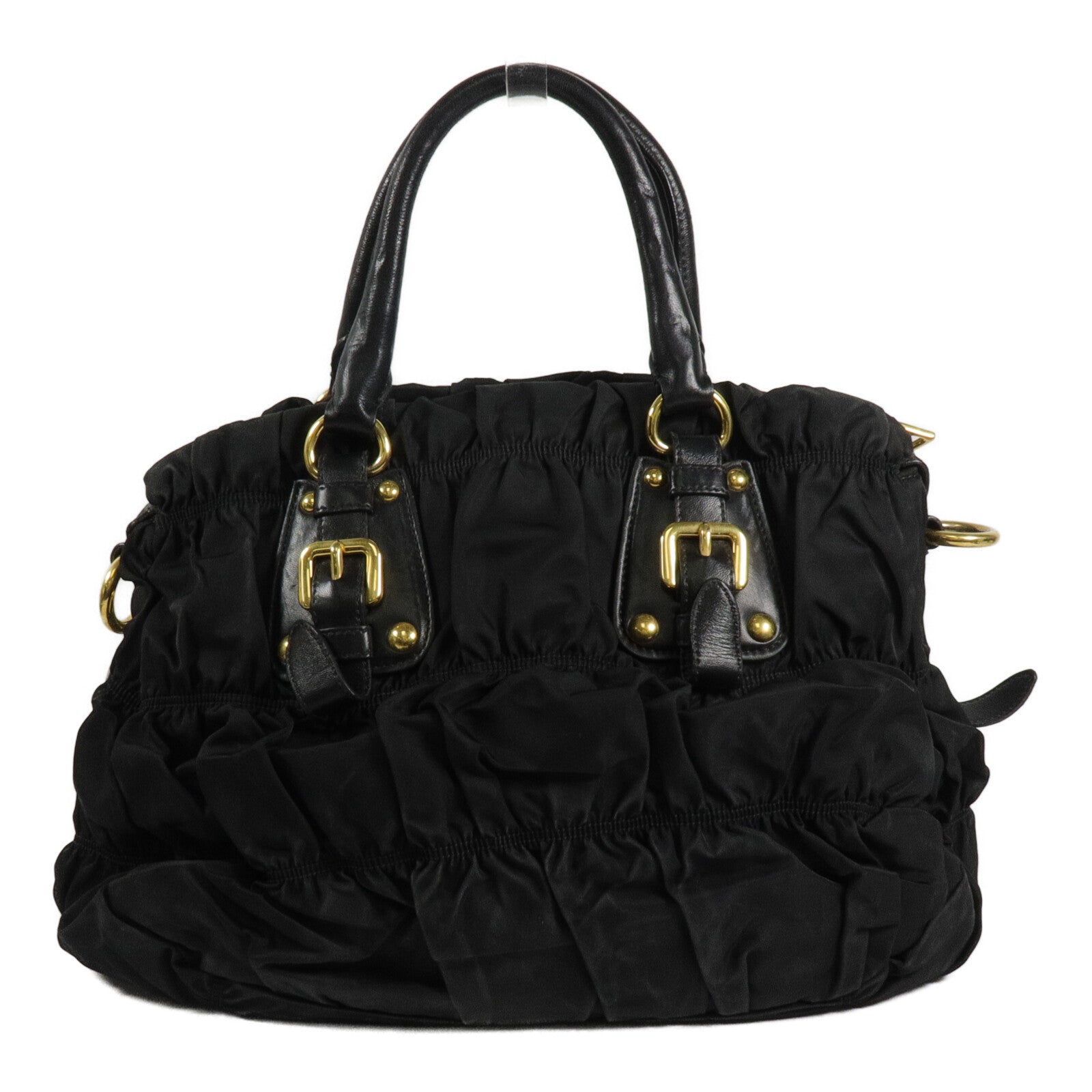 PRADA 尼龍Tessuto Gaufre 2 Way手挽肩背兩用袋