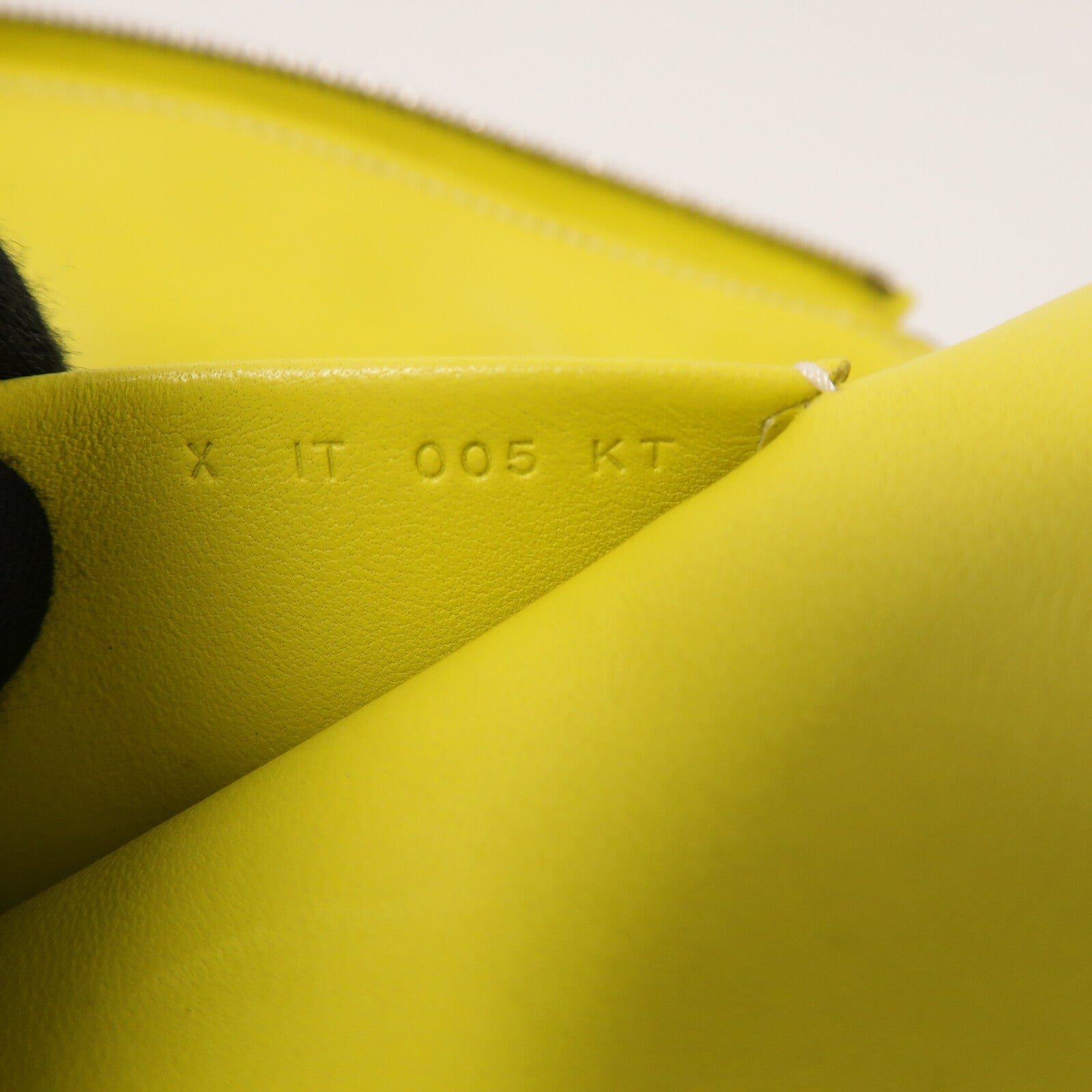 HERMES Chevre皮革Lemon Tutti Frutti Clutch手拿包Lime