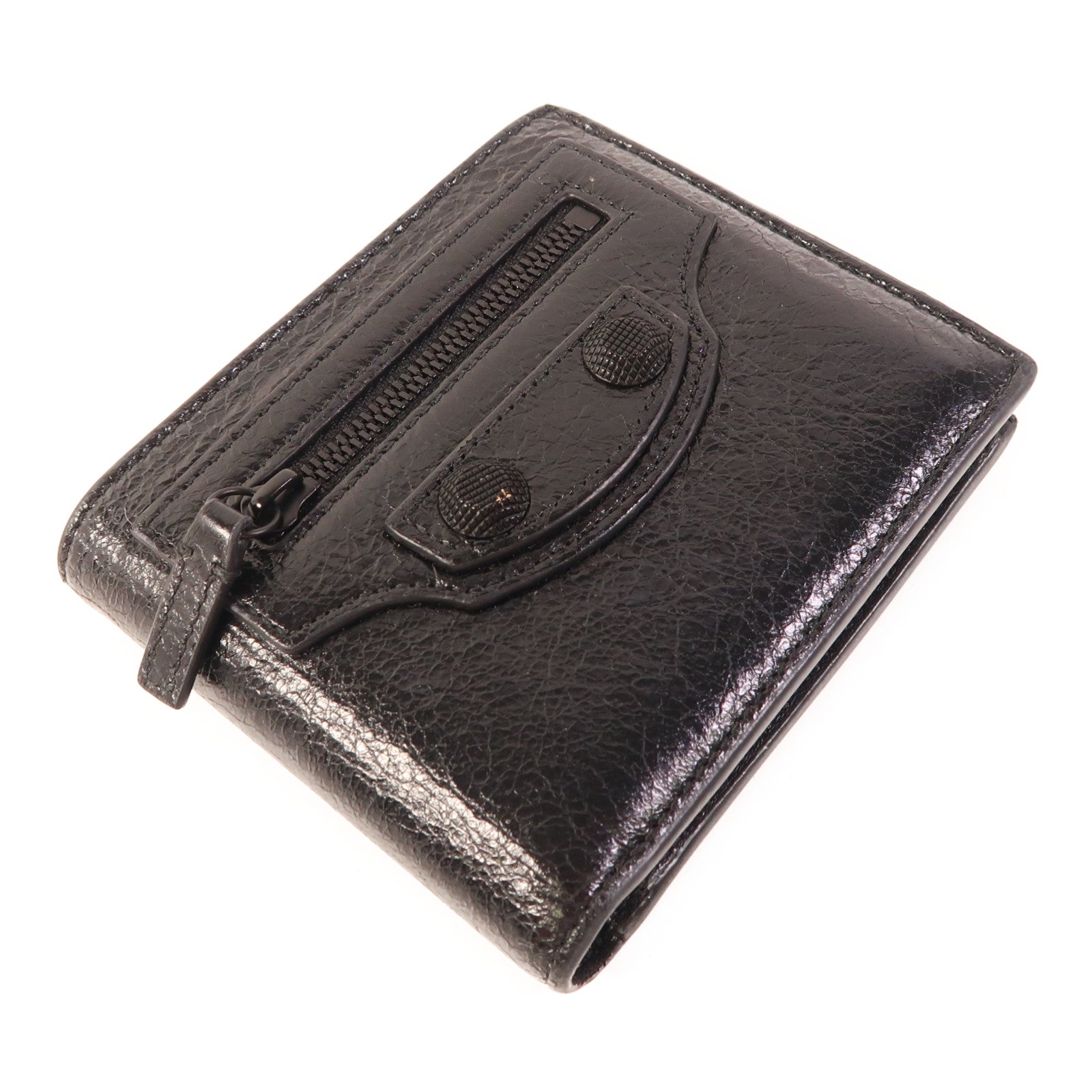 BALENCIAGA 牛皮皮革Le Cagole Bifold Wallet錢包