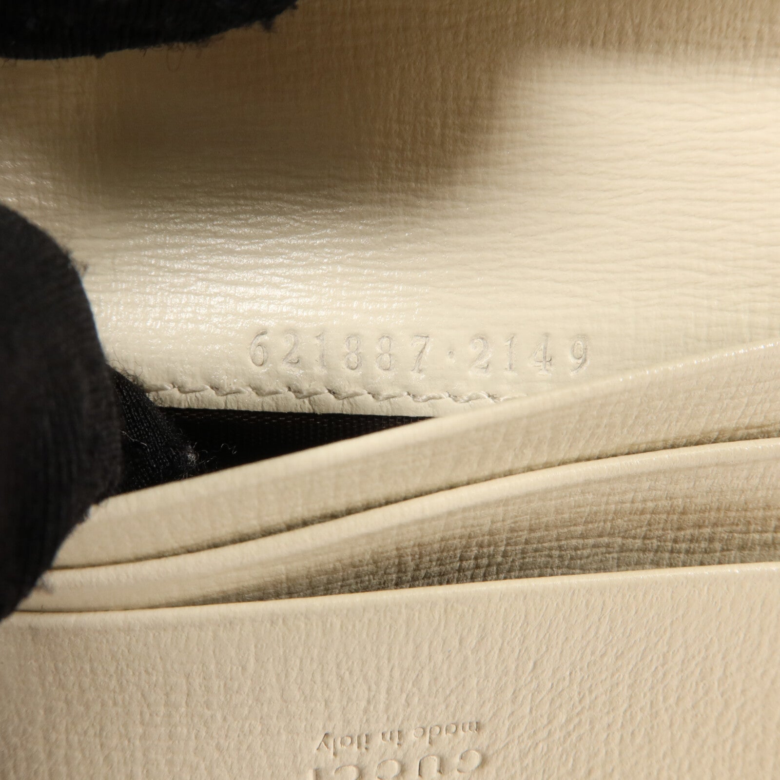 GUCCI 塗層帆布Horsebit 1955 Bifold Wallet錢包