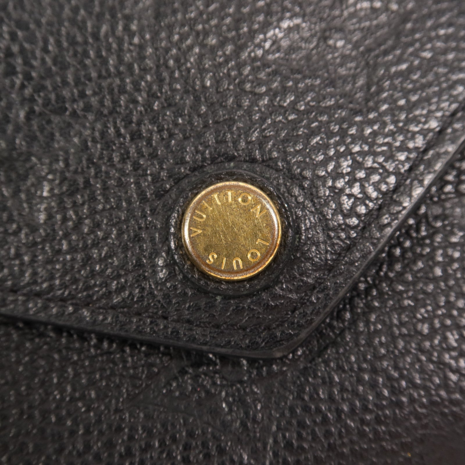 LOUIS VUITTON Monogram Empreinte Portefeuille Victorine金扣錢包