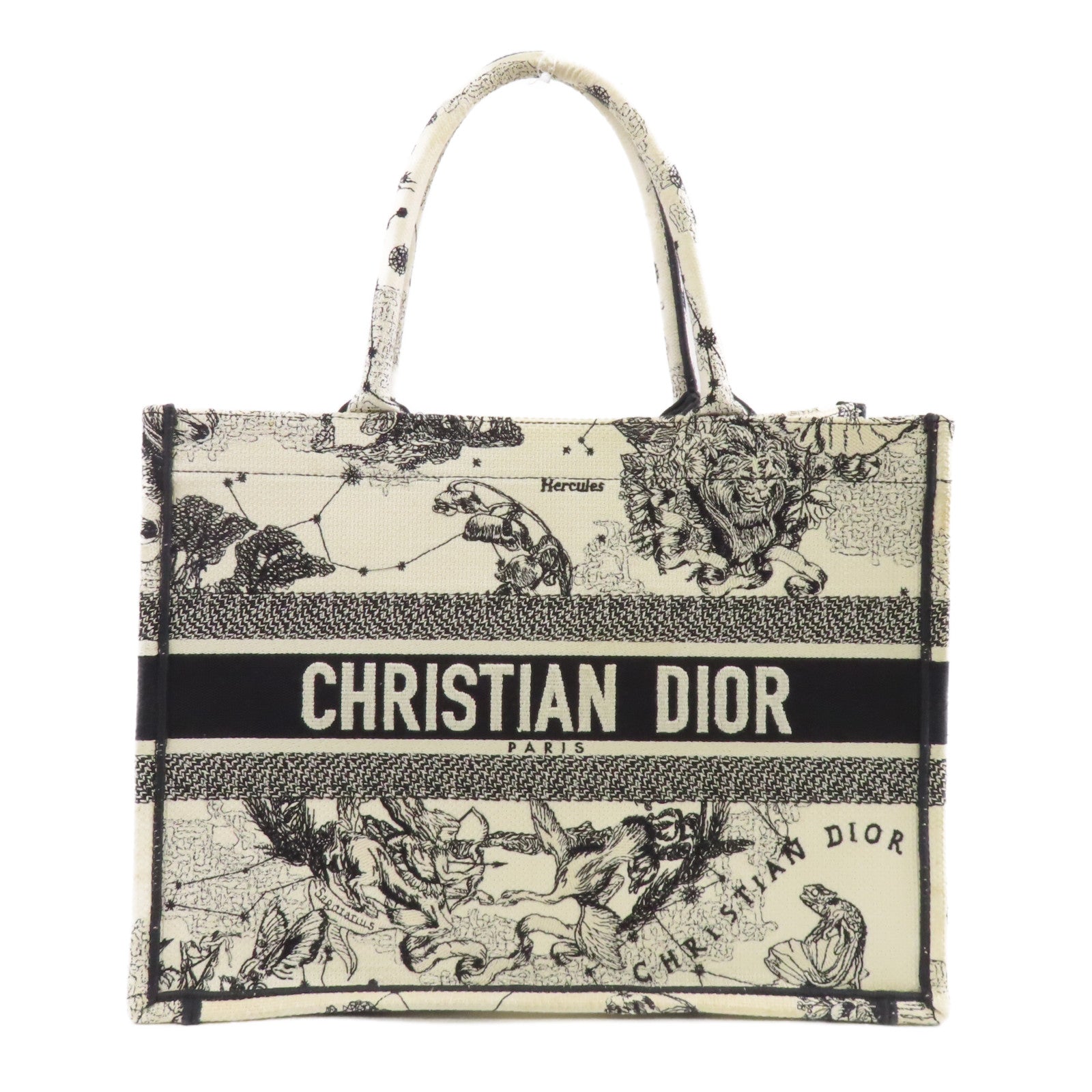 Dior 【激減優惠】帆布Book Tote手挽袋黑色