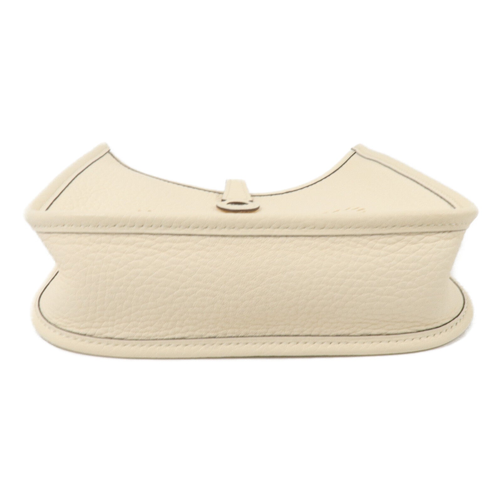 HERMES Clemence皮革Evelyne TPM肩背袋Craie