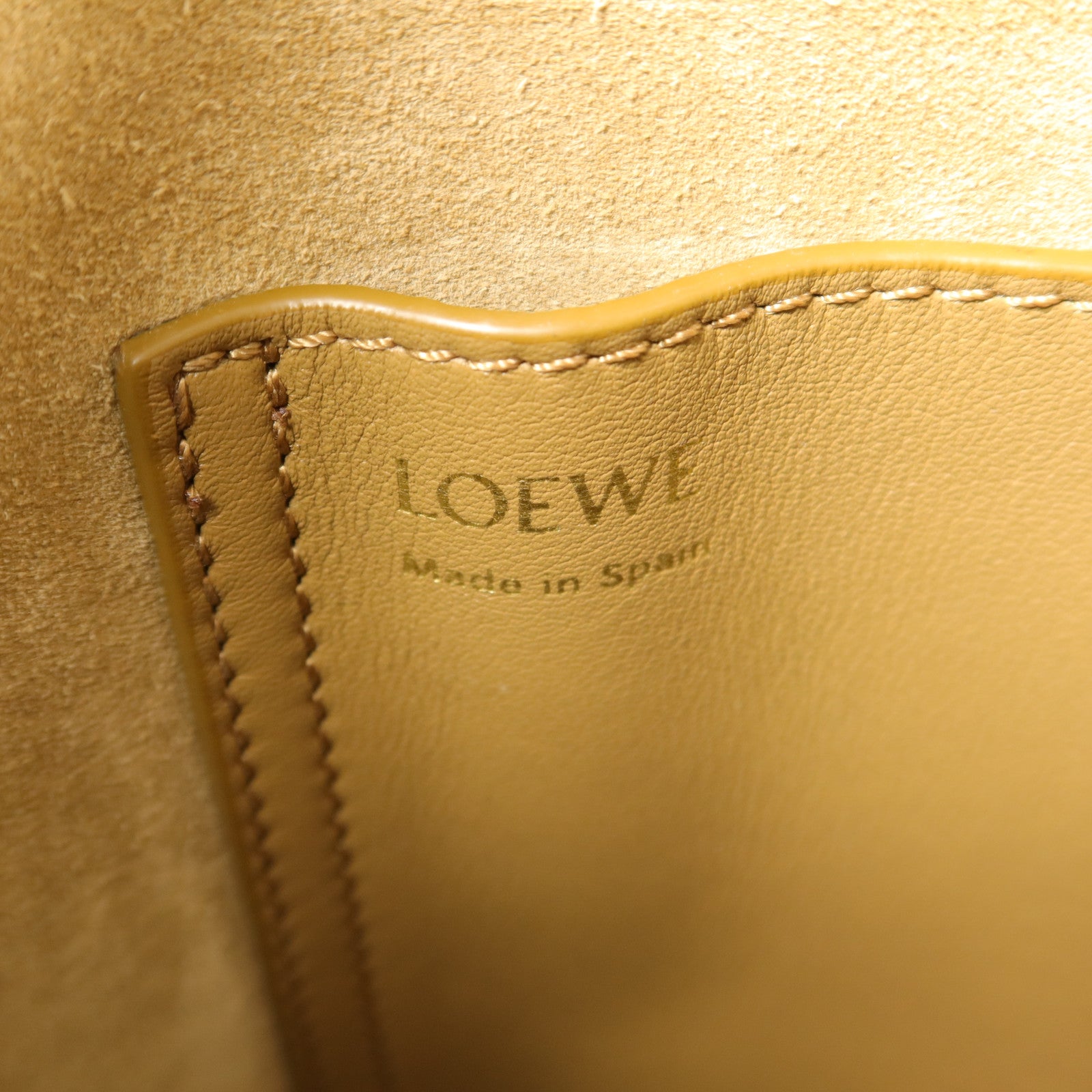 LOEWE 牛皮皮革Pebble Bucket Mini手挽肩背兩用袋