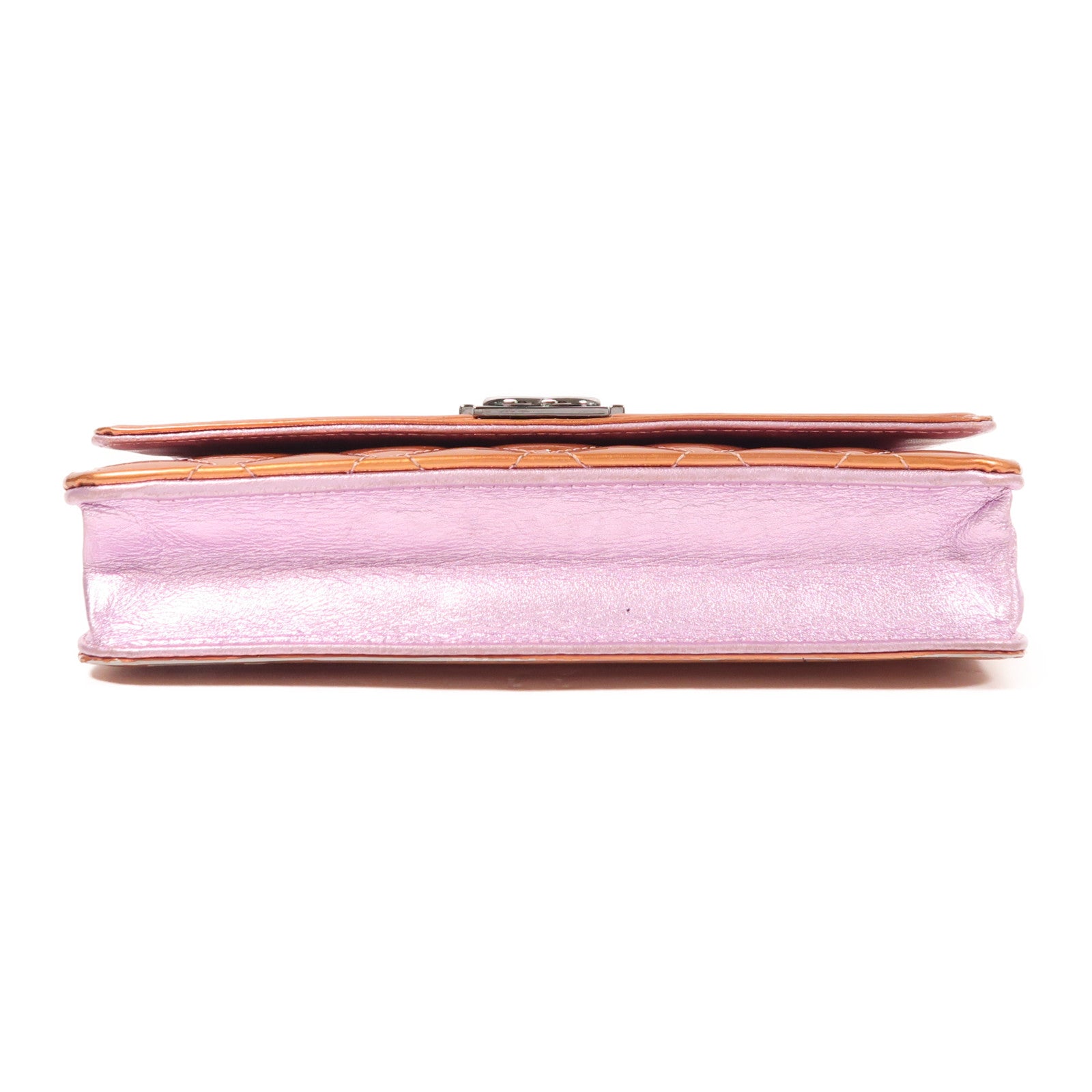 CHANEL 漆皮皮革Boy Chanel鏈帶肩背袋