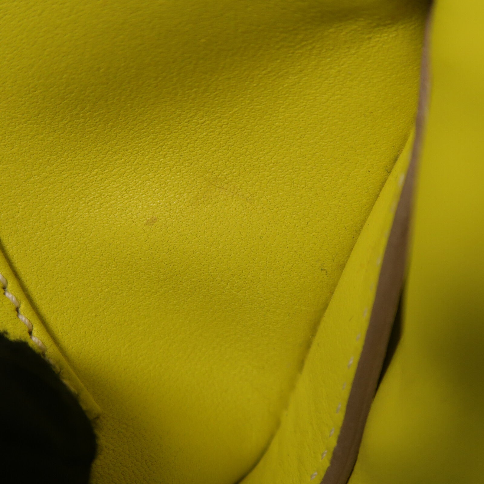 HERMES Chevre皮革Lemon Tutti Frutti Clutch手拿包Lime