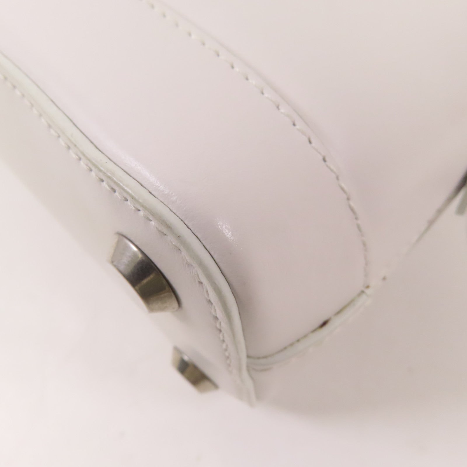 BALENCIAGA 牛皮皮革Ville XXS銀扣手挽肩背兩用袋