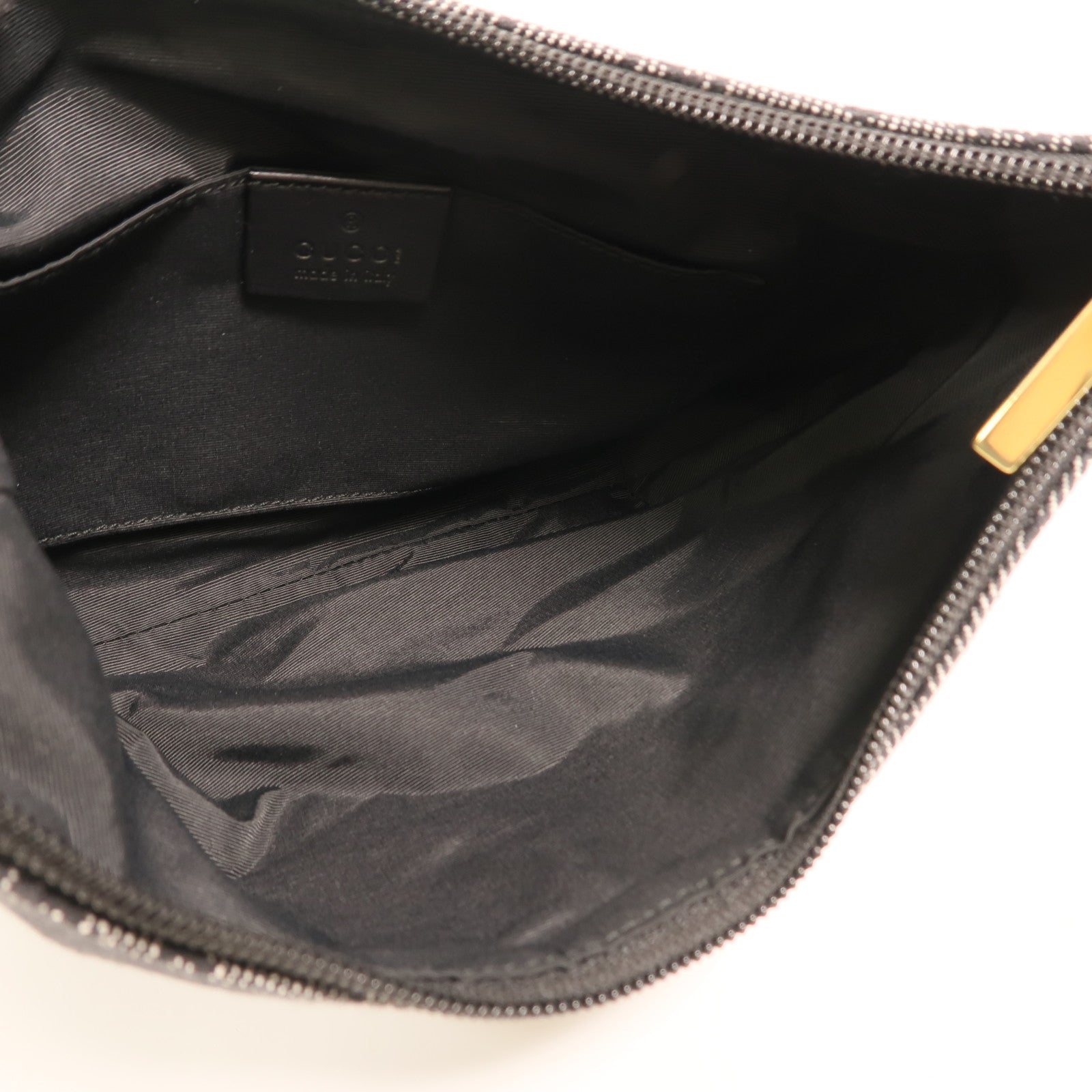 GUCCI 牛仔布Shoulder Bag金扣肩背袋