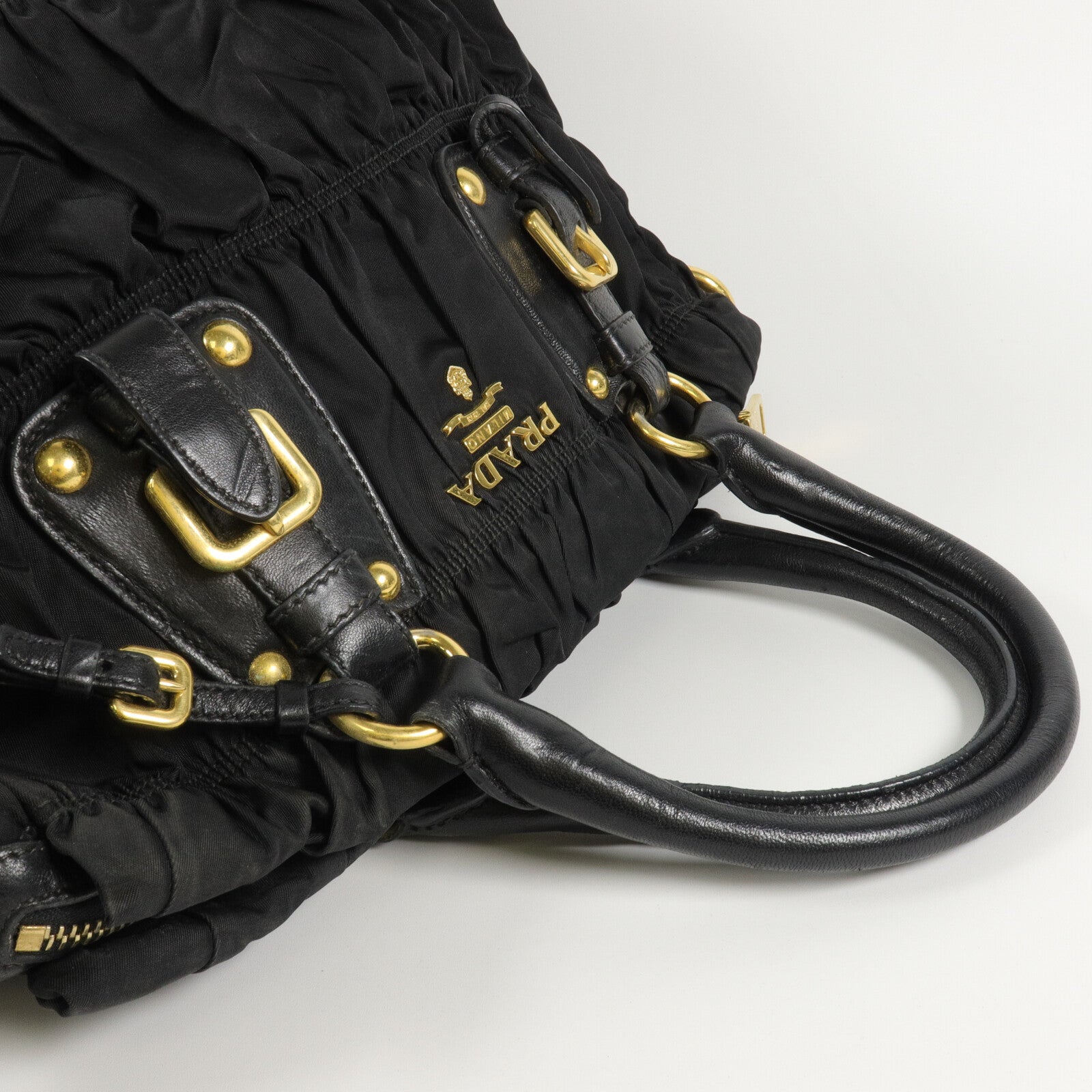 PRADA 尼龍Tessuto Gaufre 2 Way手挽肩背兩用袋
