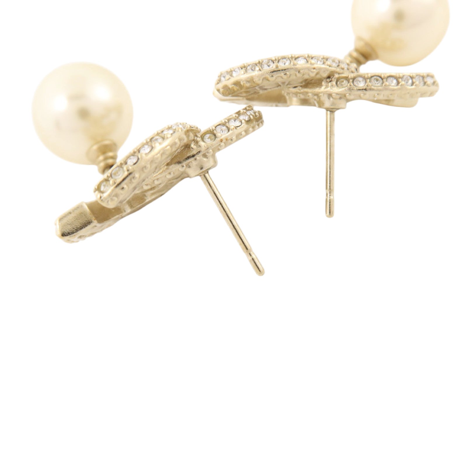 CHANEL 金屬/PVC Earrings耳環