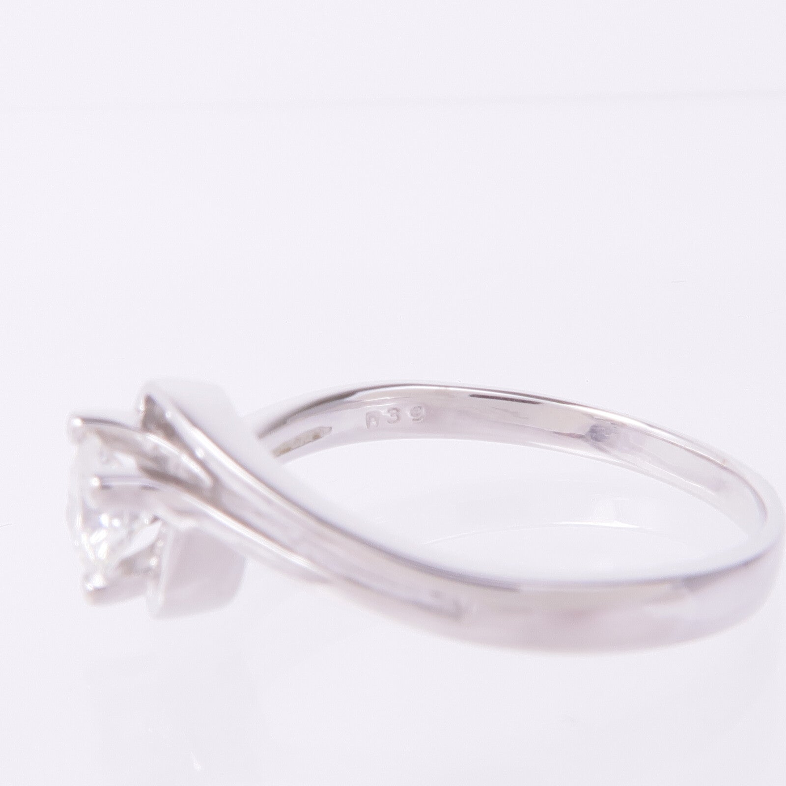 JEWELRY 18K白金Diamond Ring鑽石戒指US#8