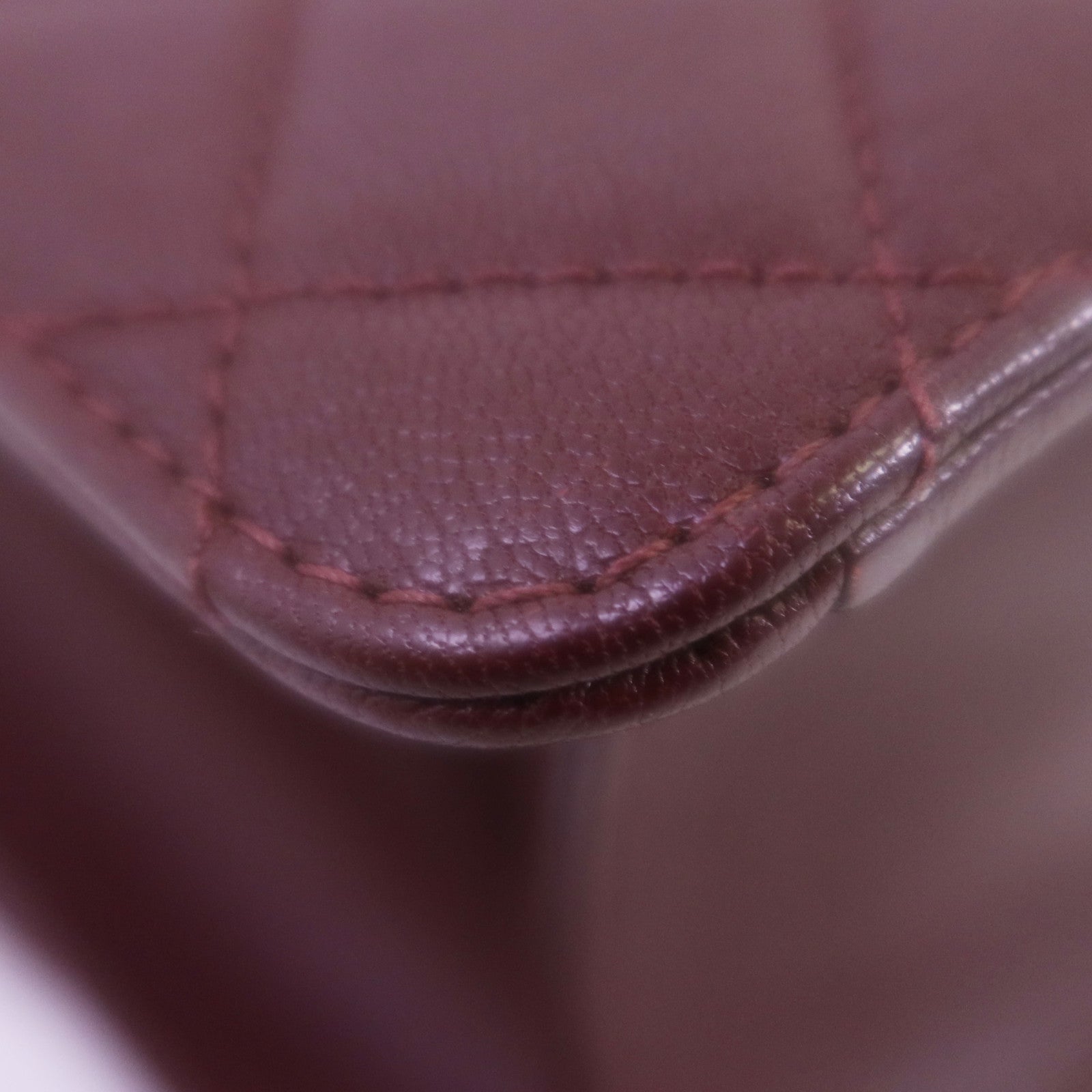 CHANEL 牛皮皮革CC University Flap Bag銀扣鏈帶手挽肩背兩用袋