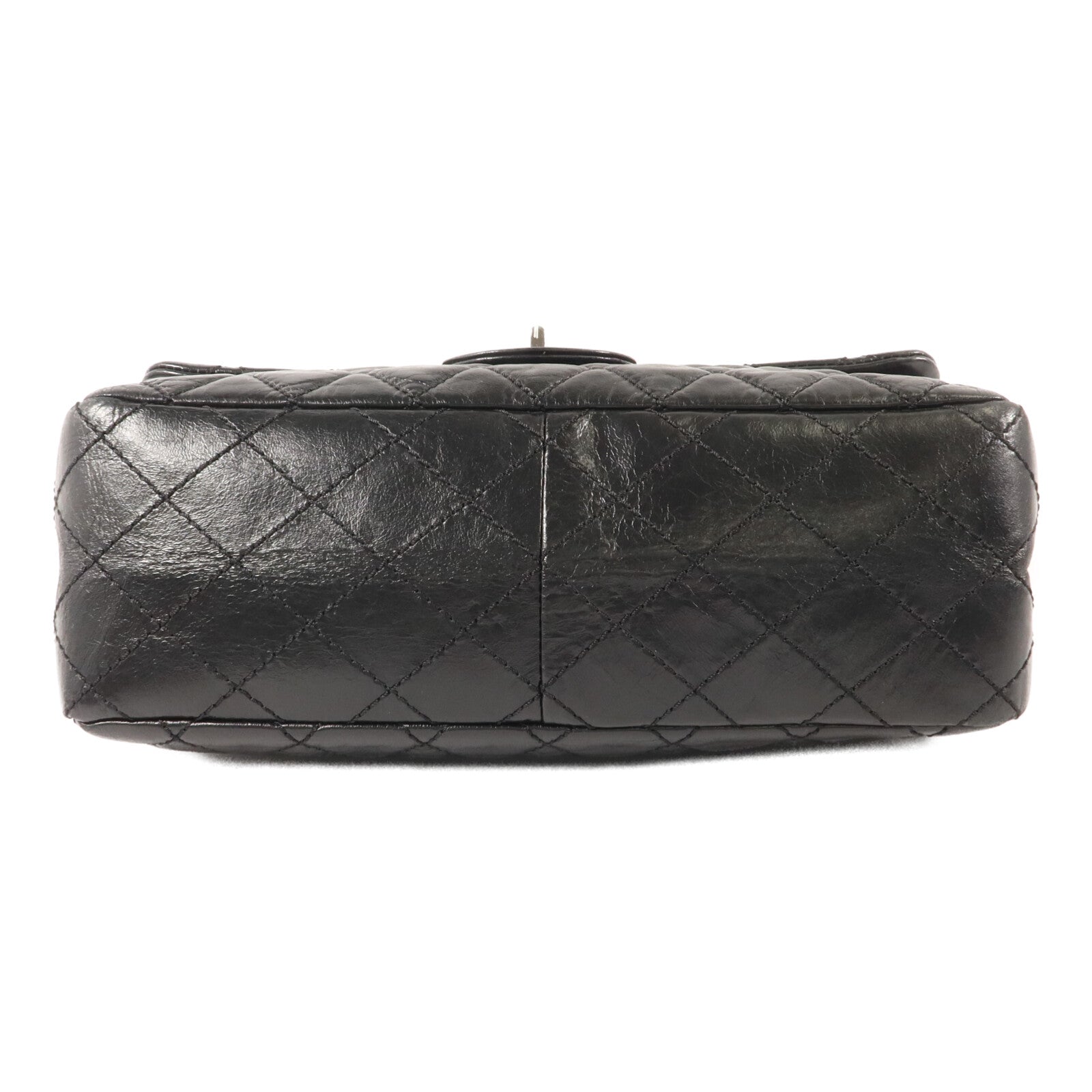 CHANEL 牛皮皮革2.55鏈帶肩背袋