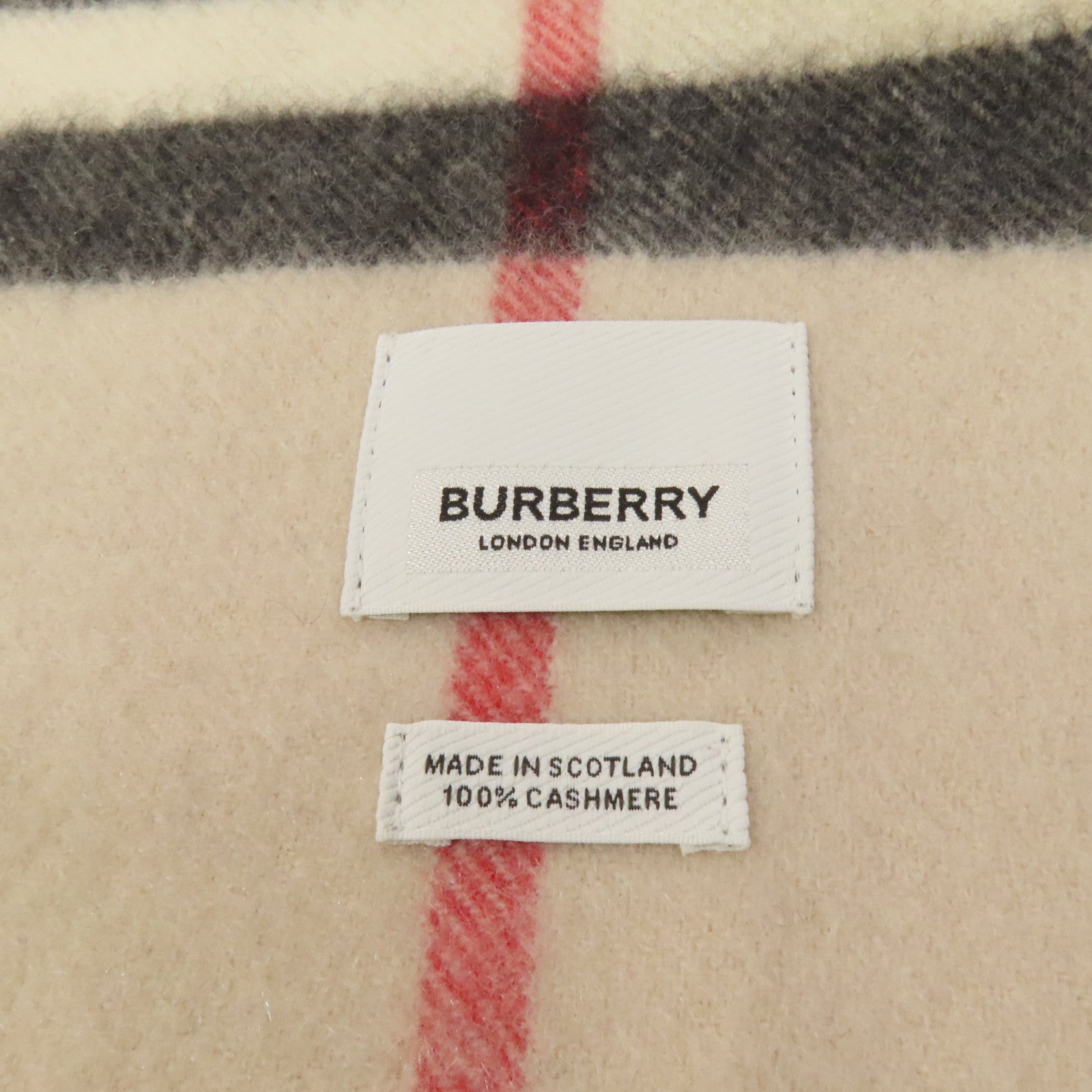 BURBERRY 羊絨Scarf圍巾