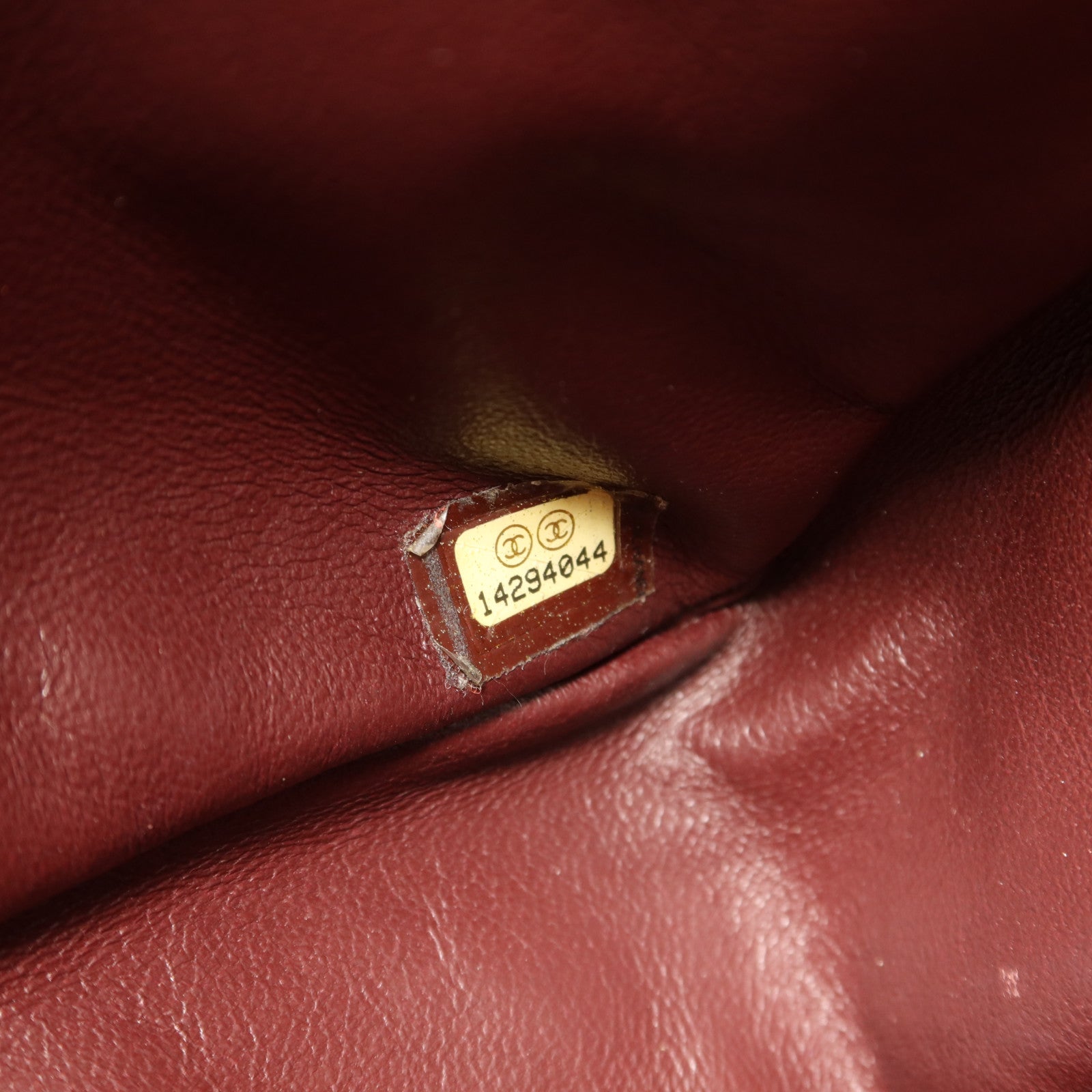 CHANEL 牛皮皮革2.55 Jumbo銀扣鏈帶肩背袋